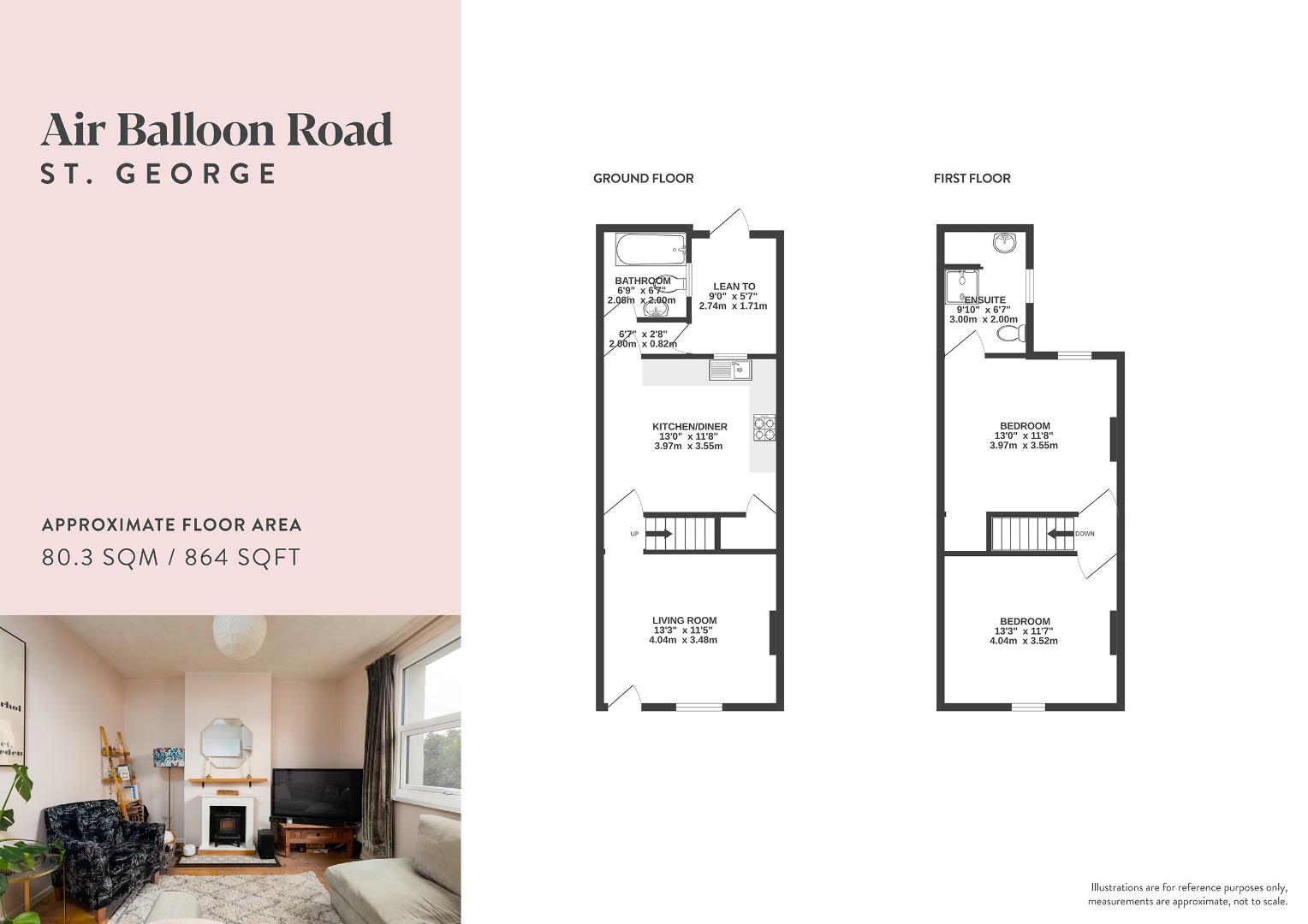 51, Air Balloon Road, Bristol floorplan