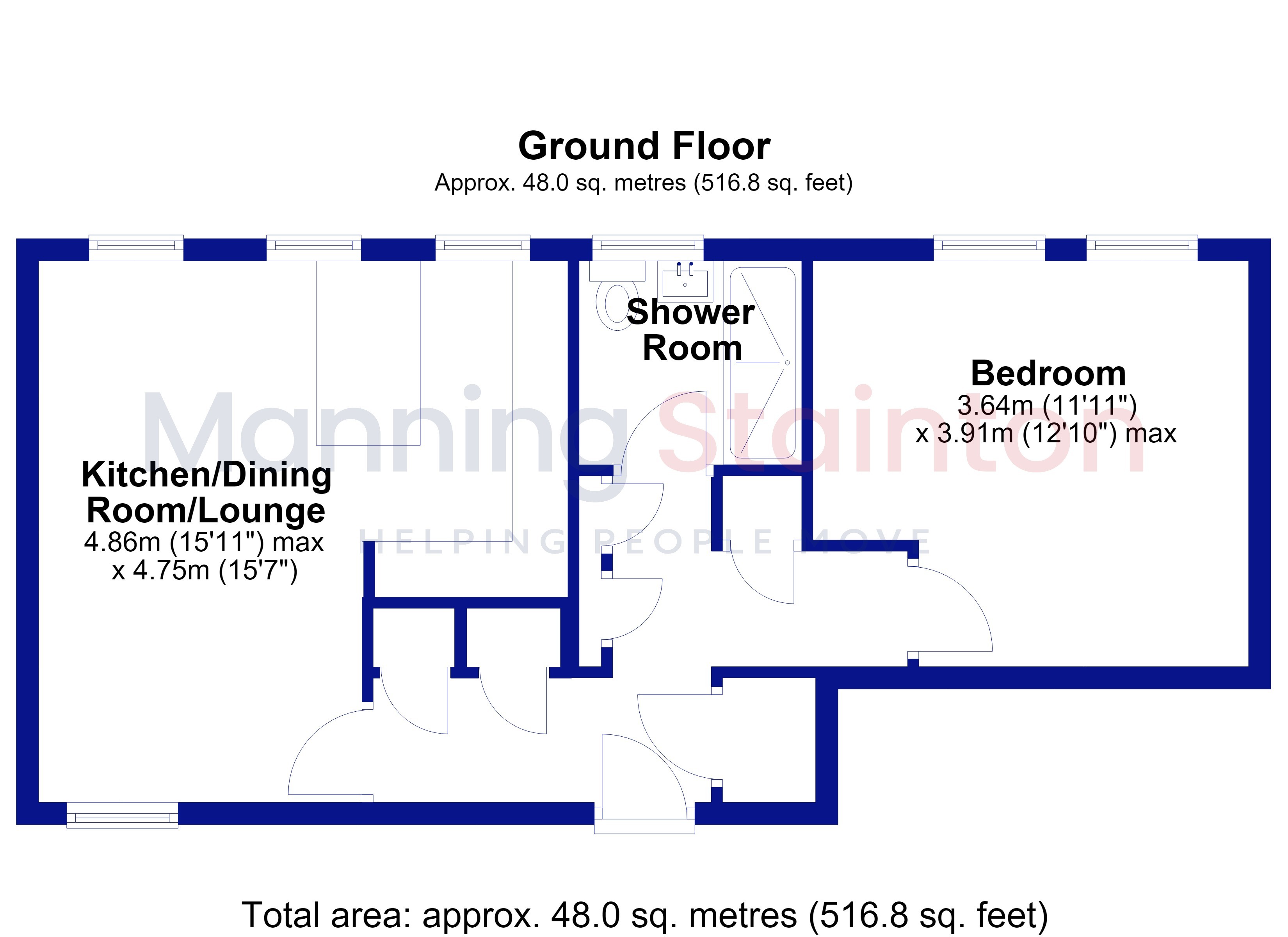 25, Elmhurst Close, West Yorkshire floorplan