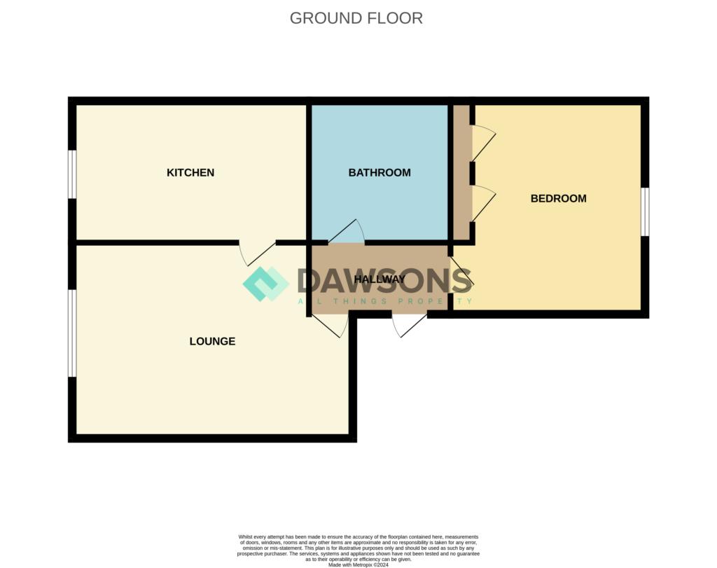 48 Llwyn-y-Mor, Caswell floorplan
