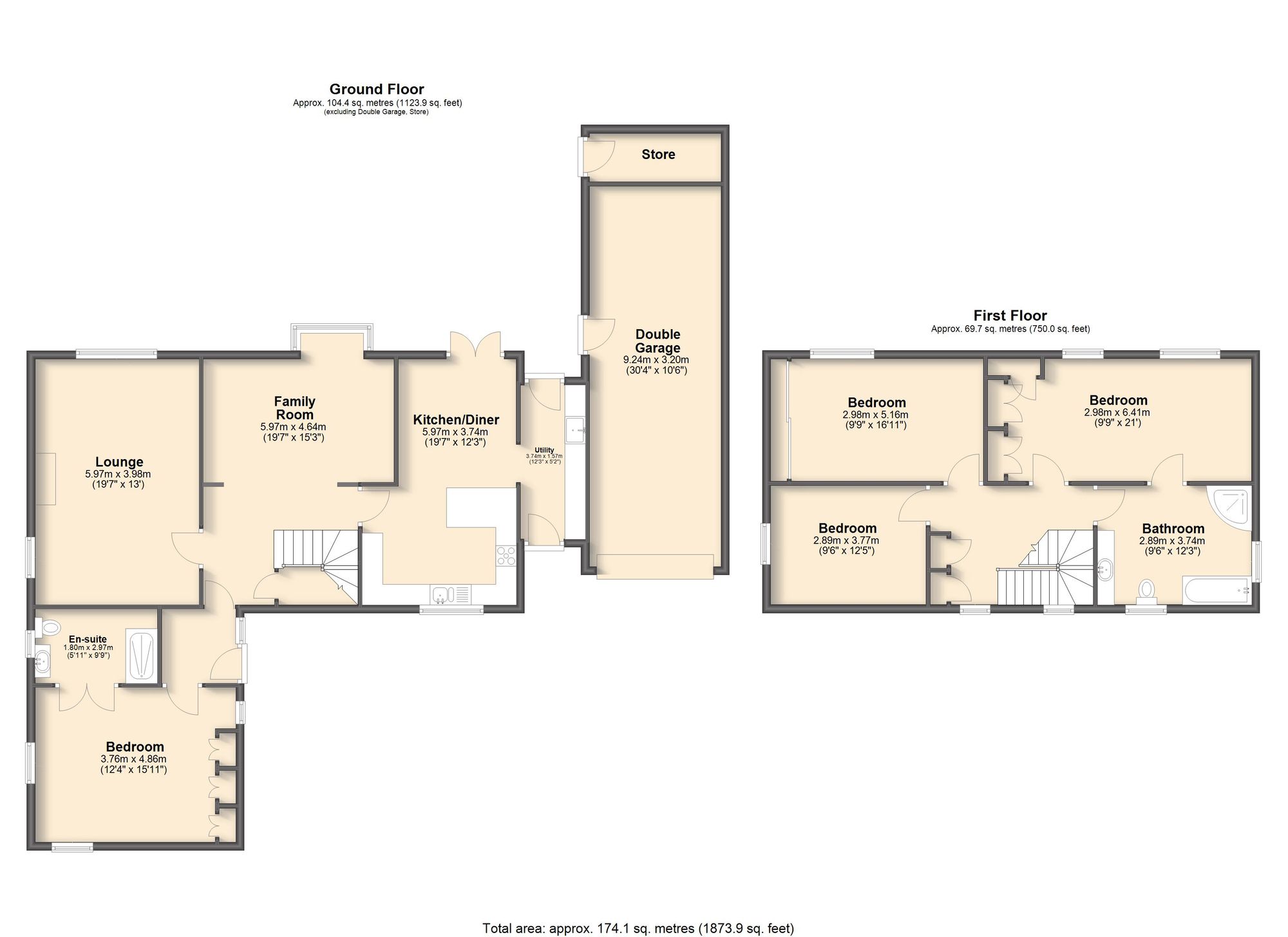 36 Cary Road, Sheffield floorplan