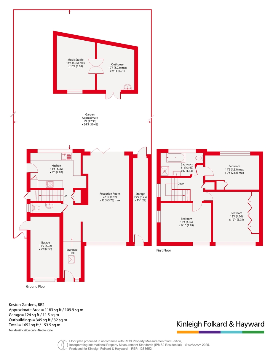 23, Keston Gardens, Keston floorplan