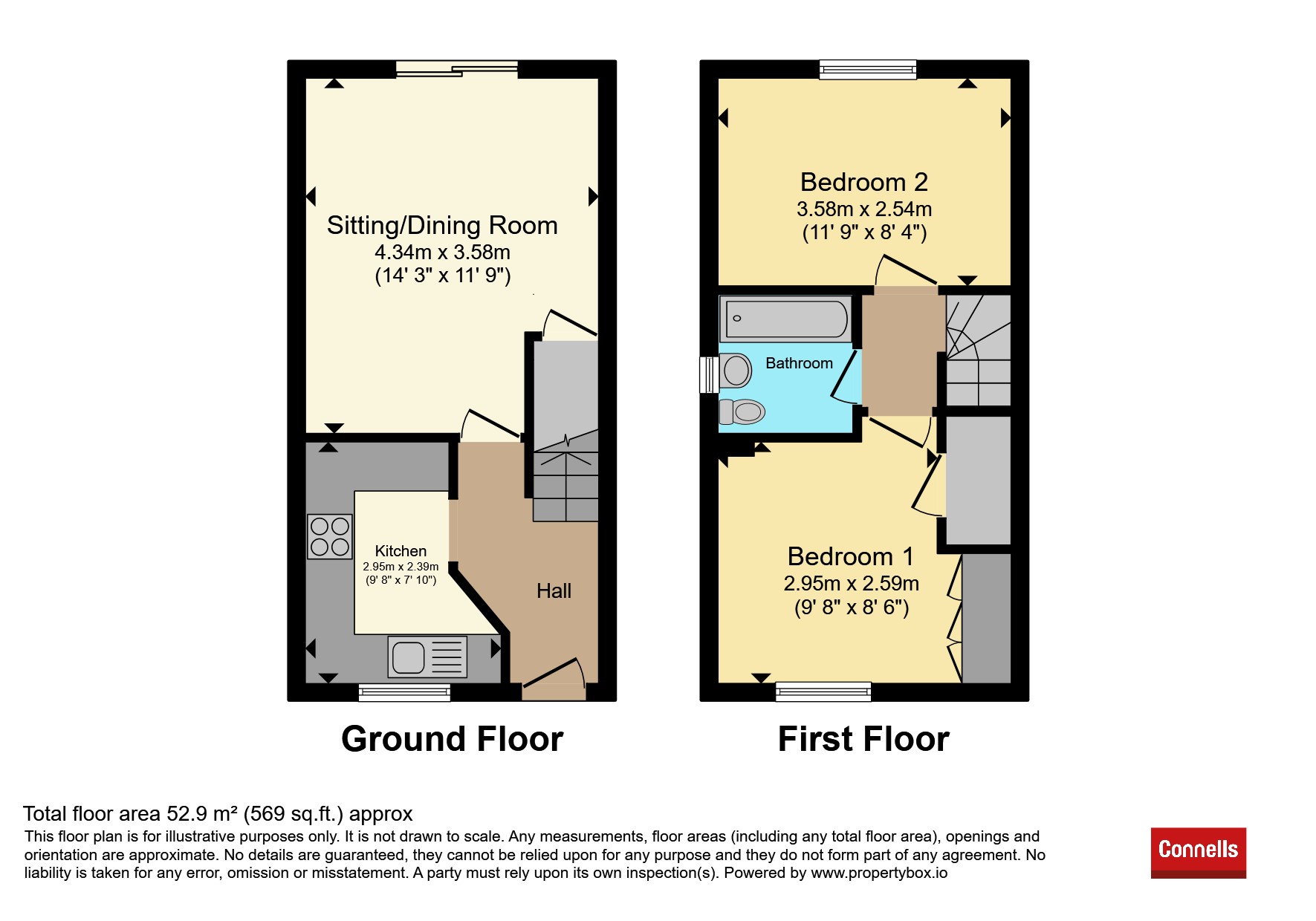 14, Bardsey Court, Milton Keynes floorplan