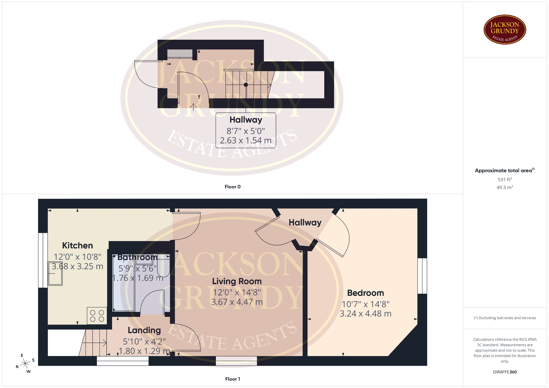 First Floor Flat 35, Connaught Street, Northampton floorplan