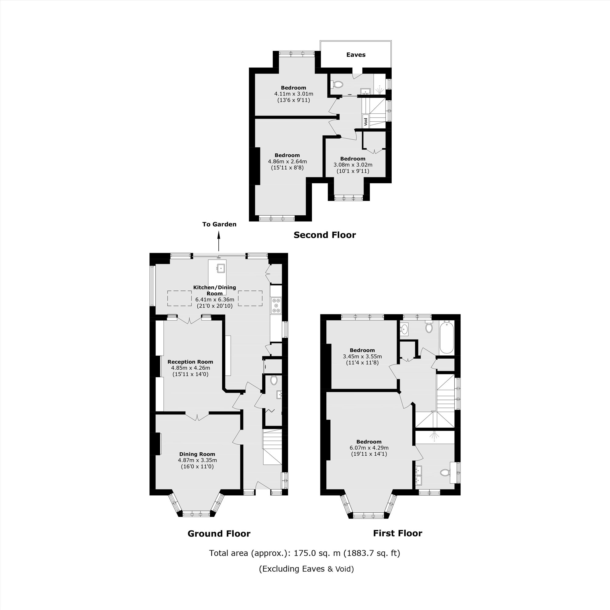 2, Fitzwarren Gardens, London floorplan