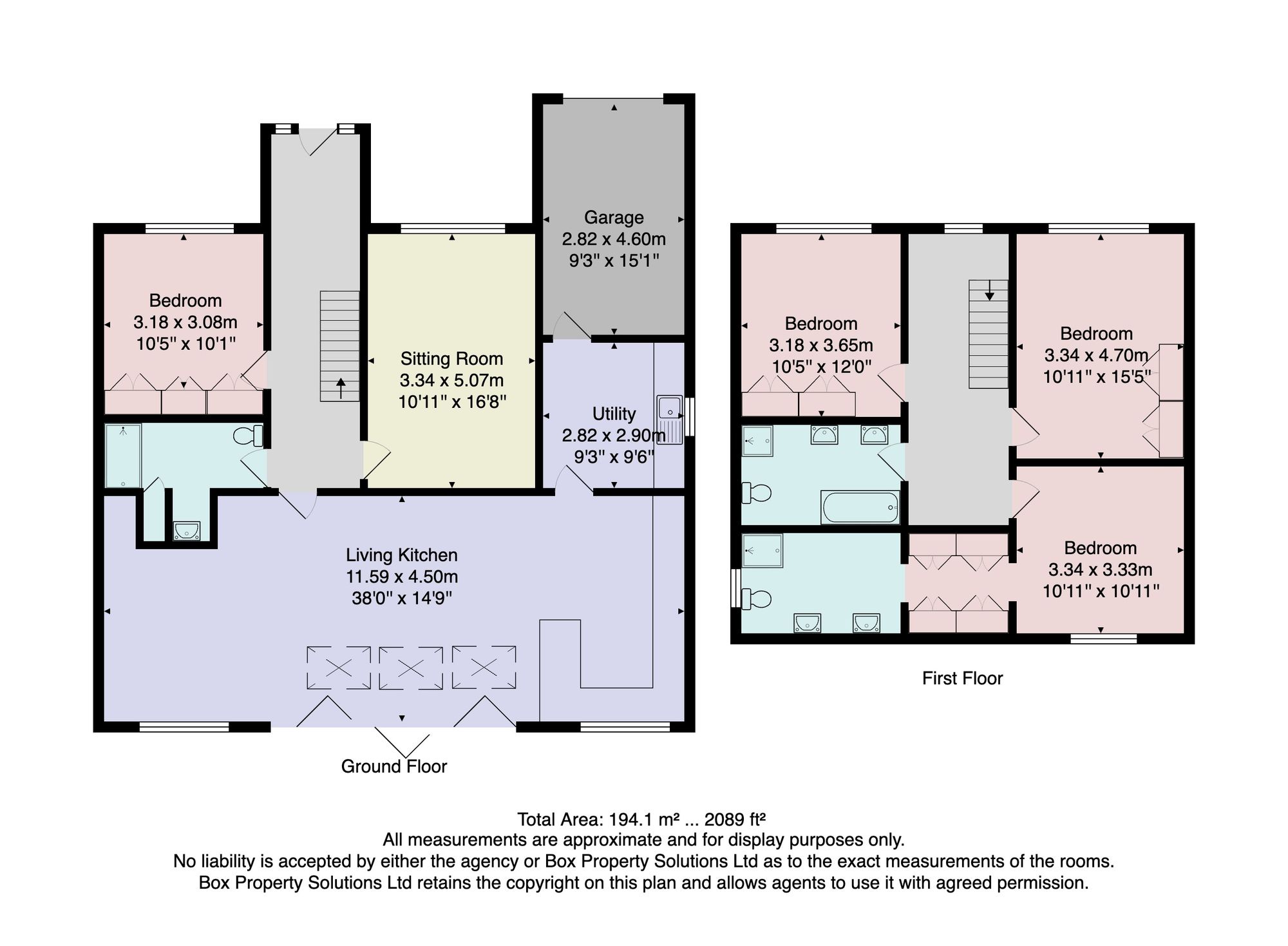 169 Leeds Road, Harrogate floorplan