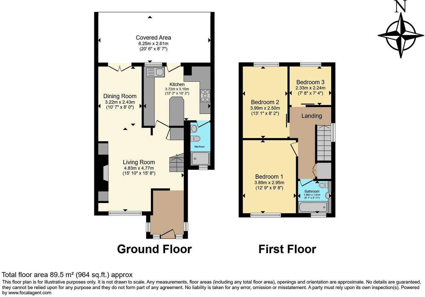 16, Langdale Crescent, Dalton-in-Furness floorplan