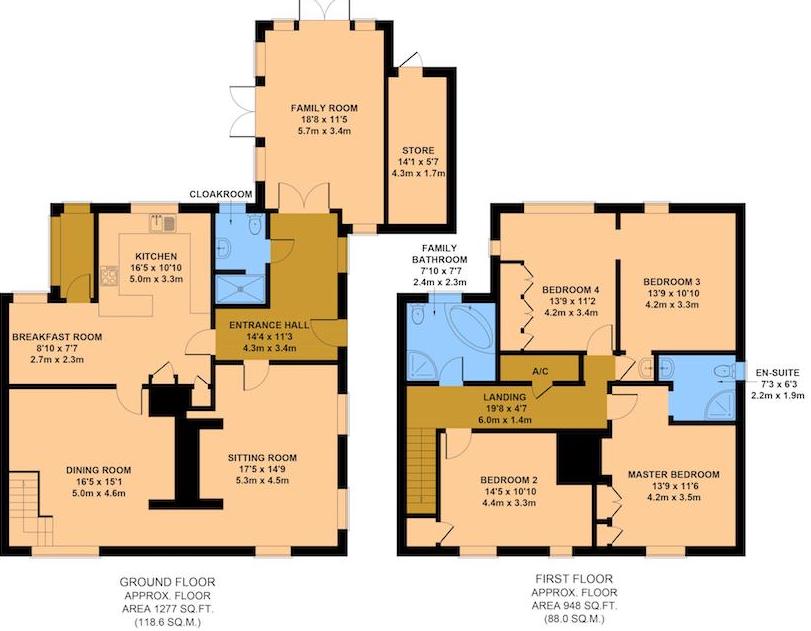 4 Bedrooms Semi-detached house to rent in Albion Road, Marden TN12