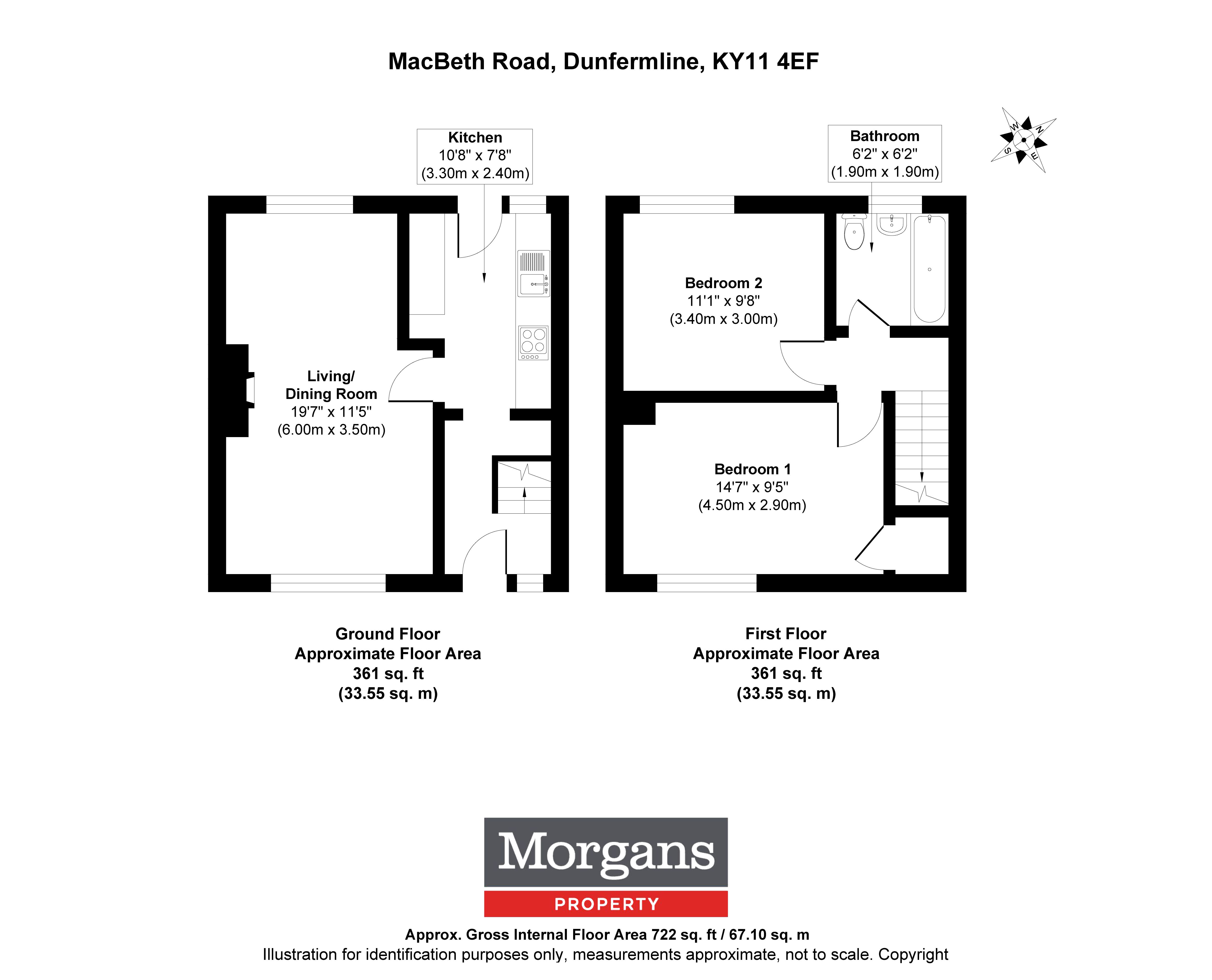 62, MacBeth Road, Dunfermline floorplan