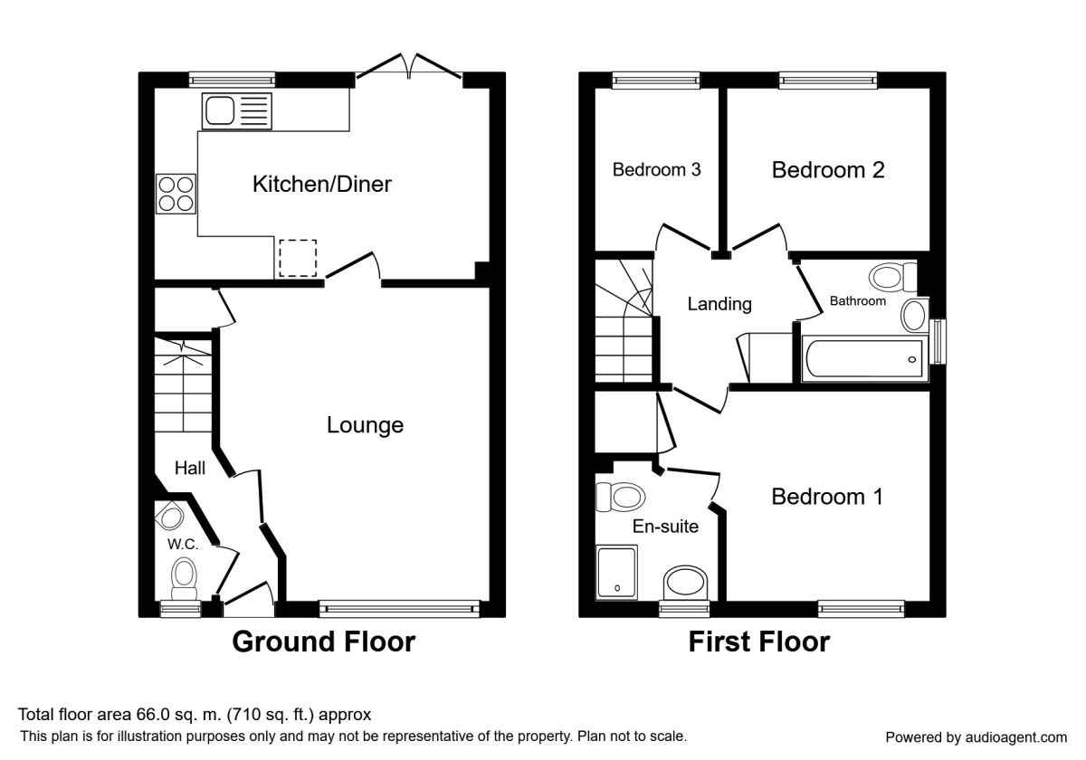 3 Bedrooms Semi-detached house for sale in Pritchard Drive, Kegworth, Derby DE74