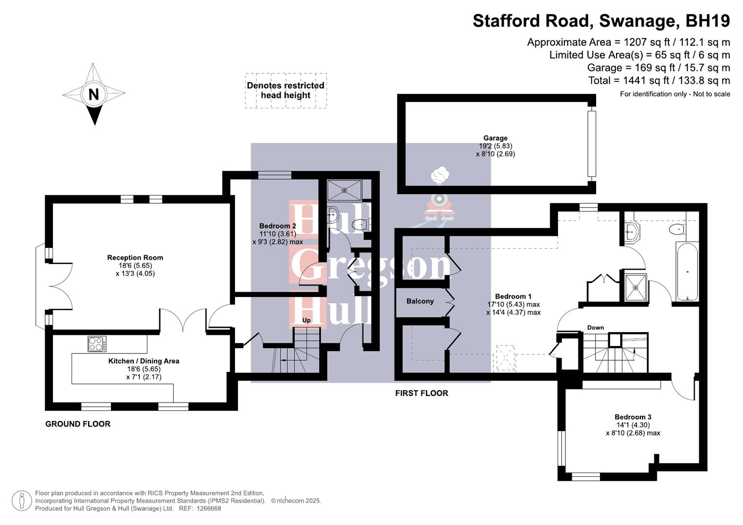 7 Stafford House, Stafford Road, Swanage floorplan