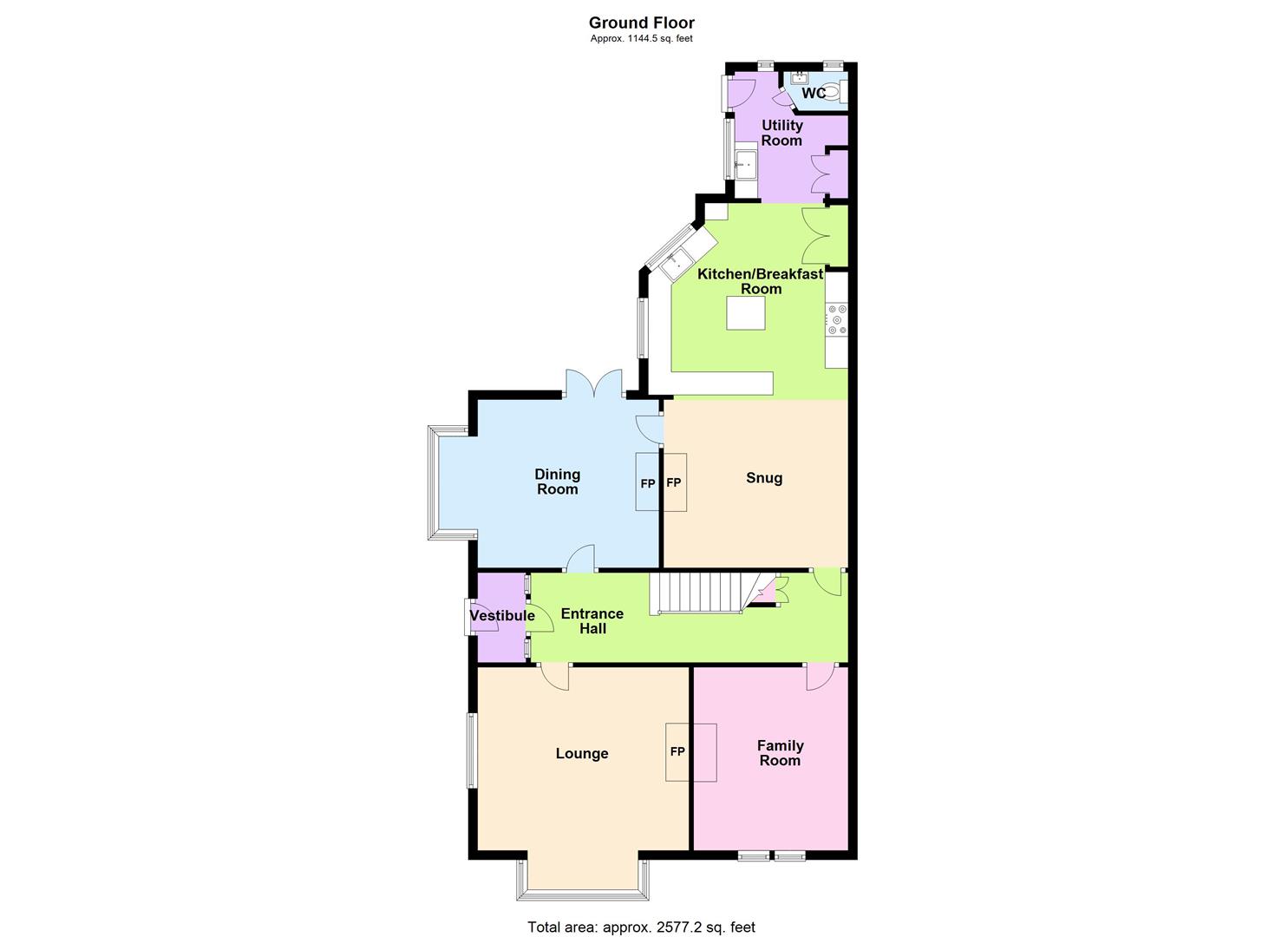 4 Bedrooms Semi-detached house for sale in Whitefield Road, Stockton Heath, Warrington WA4