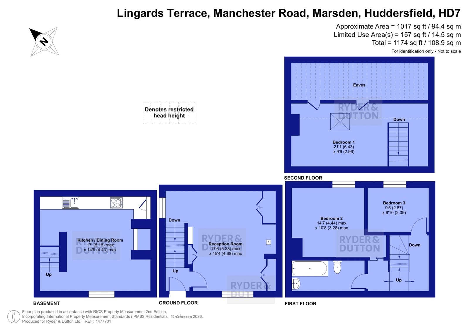 9, Lingards Terrace, Marsden floorplan