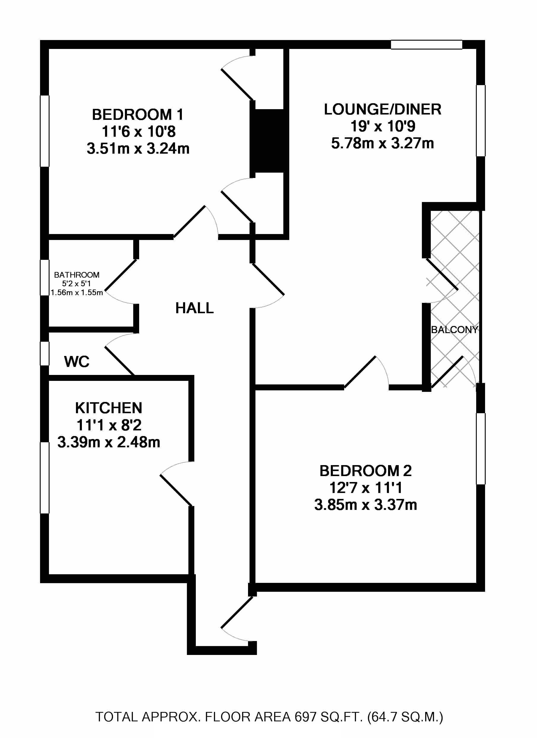 2 bed flat for sale in Stanley Road, London E4 44384068 Zoopla