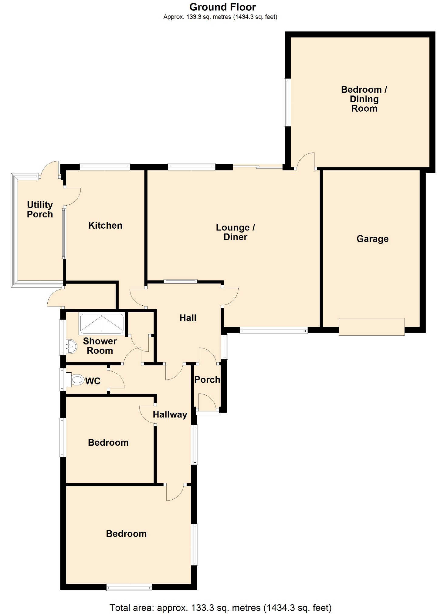 3 Bedrooms Detached bungalow for sale in Crossfield Grove, Marple Bridge, Stockport SK6