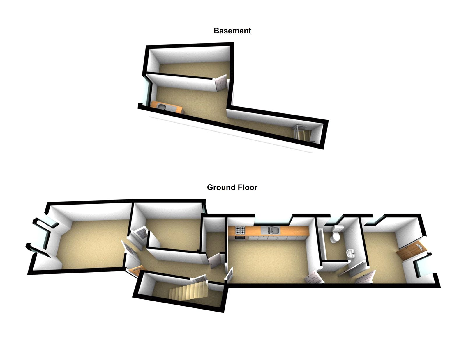 Flat 1, 6, Alfred Place, Ceredigion floorplan