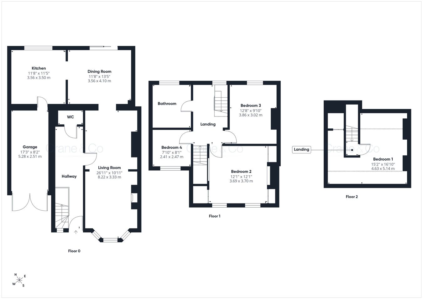 Lyndhurst, Station Road, Hailsham floorplan