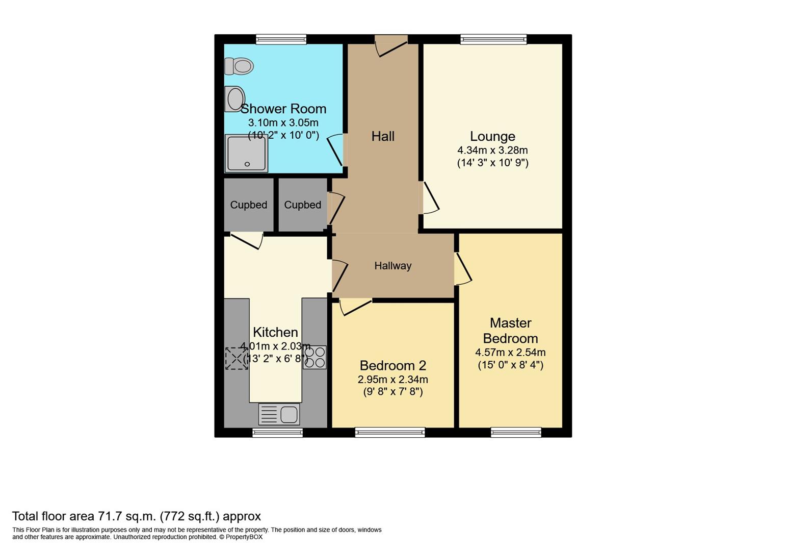 Vernon Court, Galgate, Lancaster LA2, 2 bedroom flat to rent 64027524