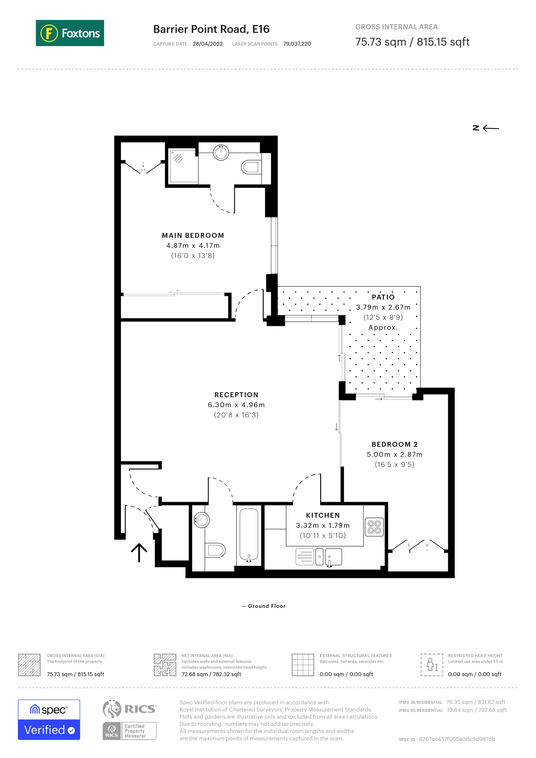 Barrier Point Road, Silvertown floorplan