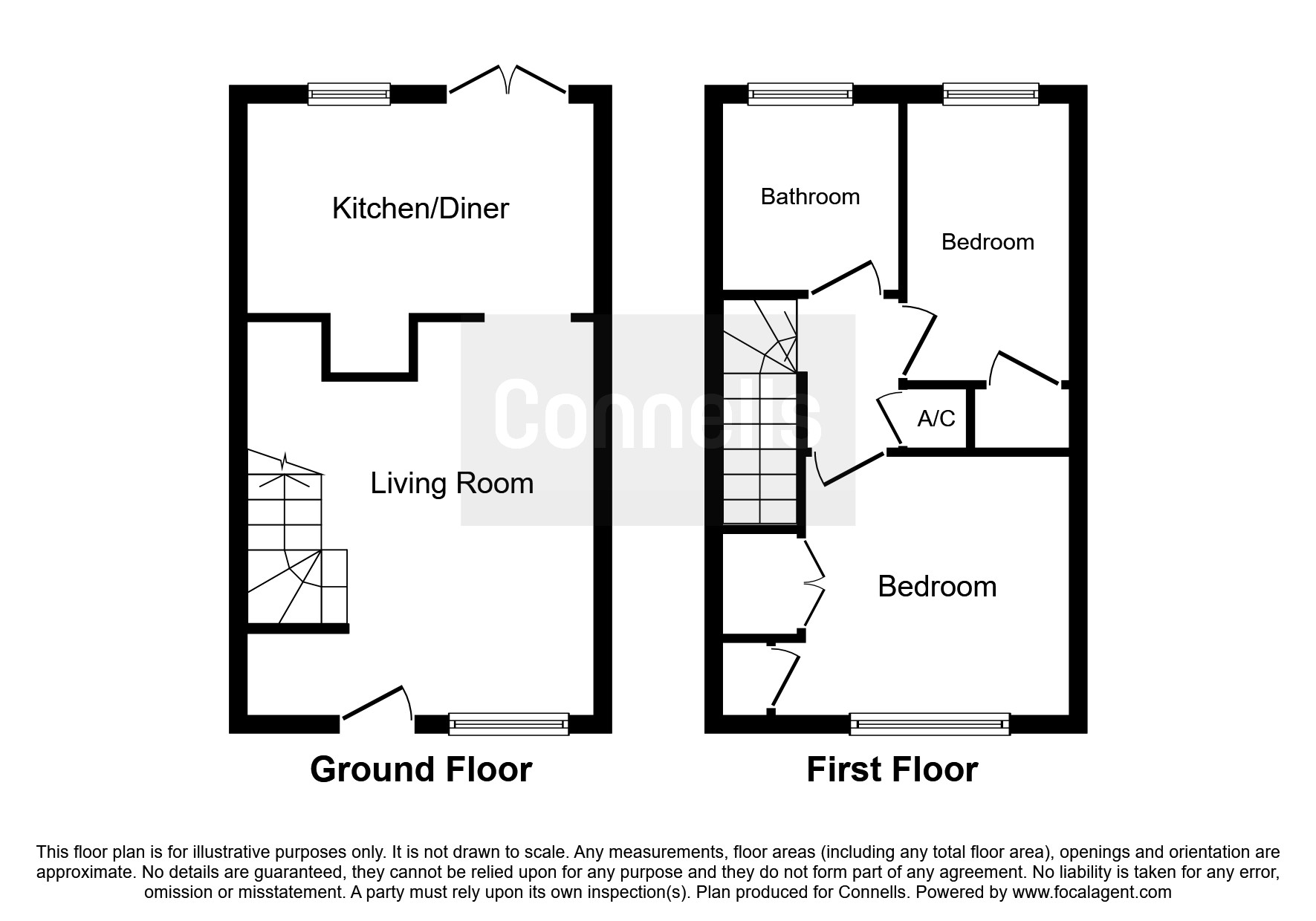 2 Bedrooms Terraced house for sale in Lexton Gardens, Middleton Cheney, Banbury OX17