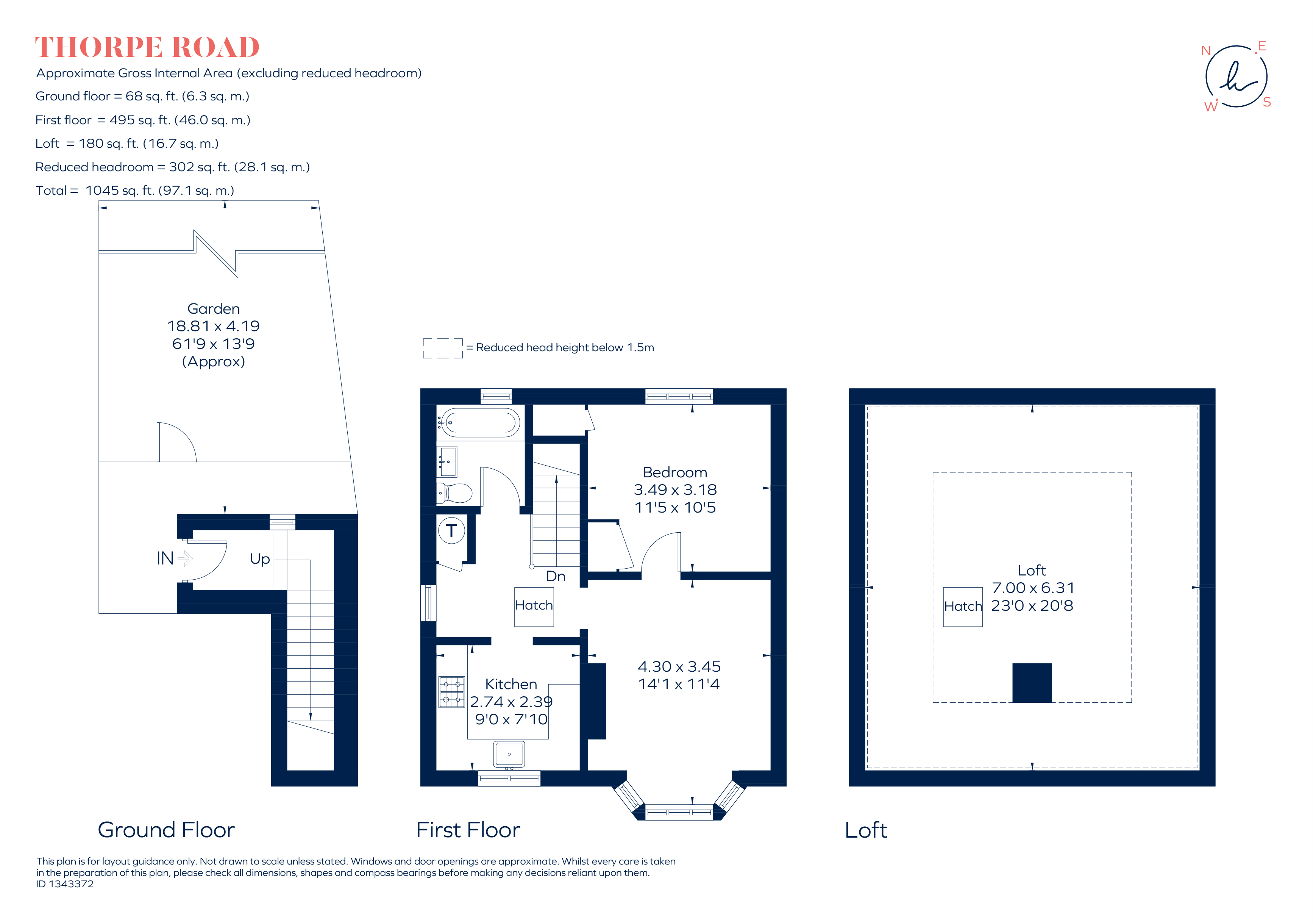 Thorpe Road, Kingston Upon Thames floorplan