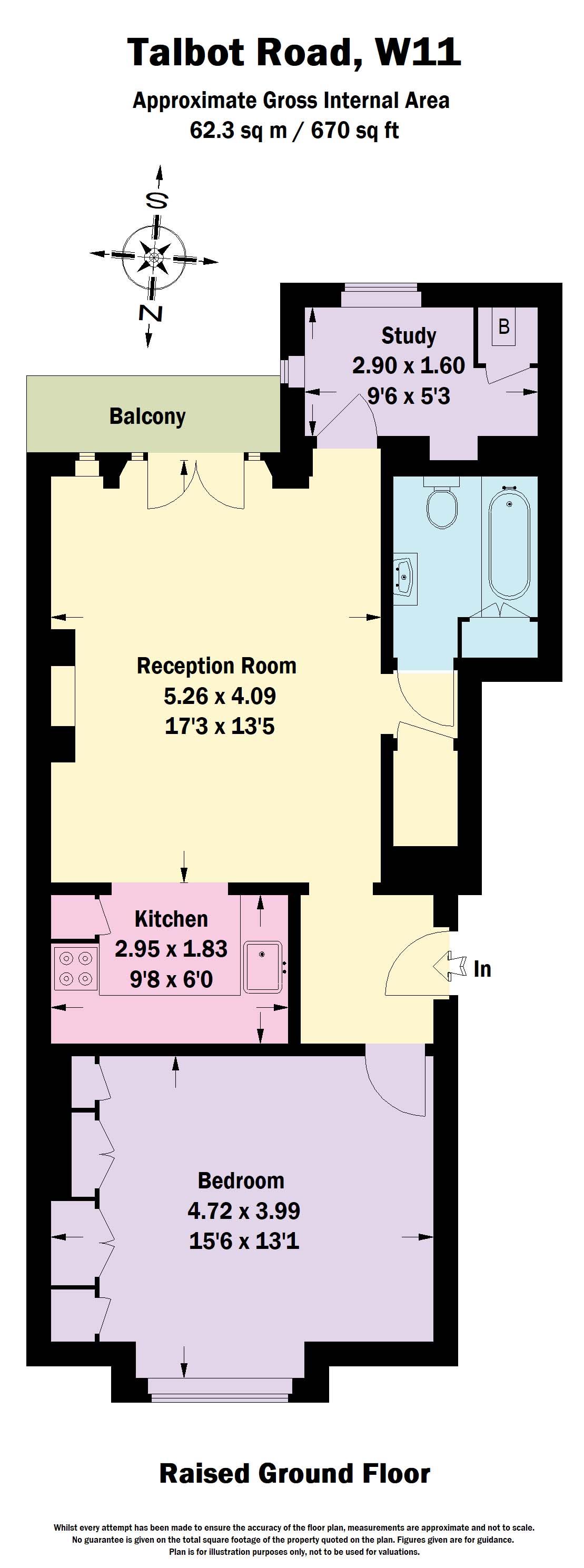 1 Bedrooms Flat for sale in Talbot Road, Notting Hill W2