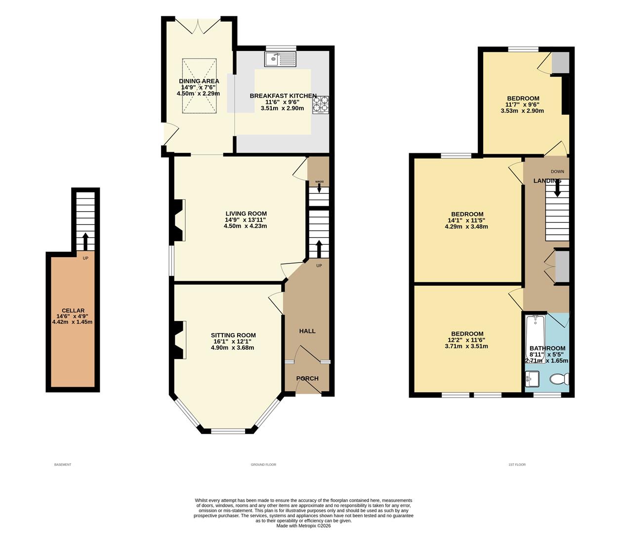 2 Lea Bank, St Marys Road, New Mills High Peak floorplan