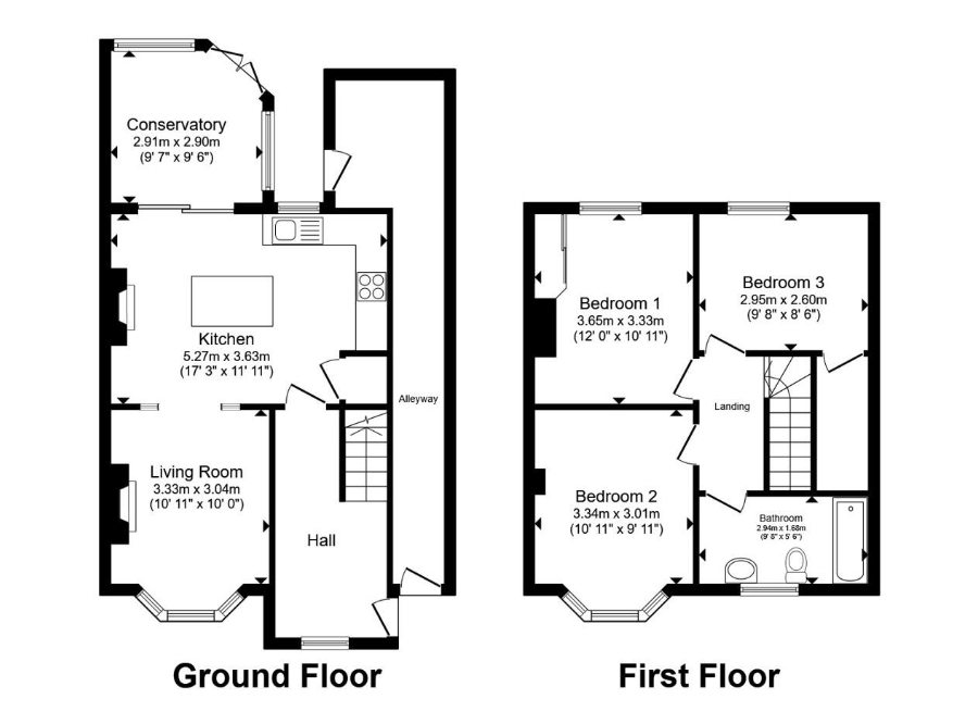 6, Danvers Road, Loughborough floorplan
