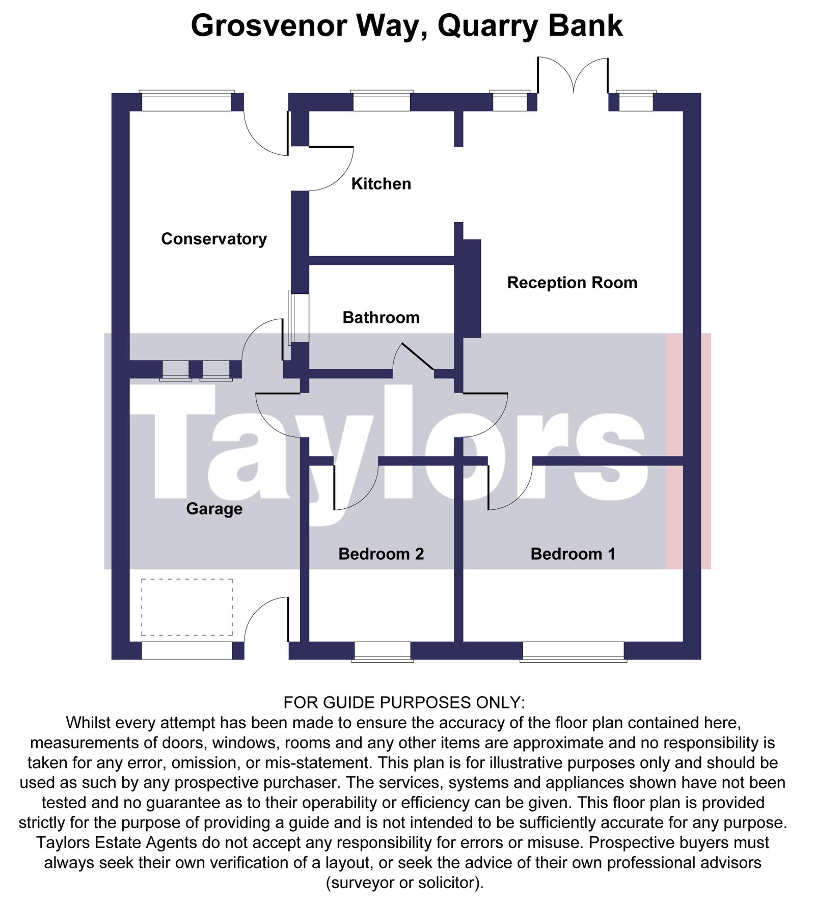 4, Grosvenor Way, Brierley Hill floorplan