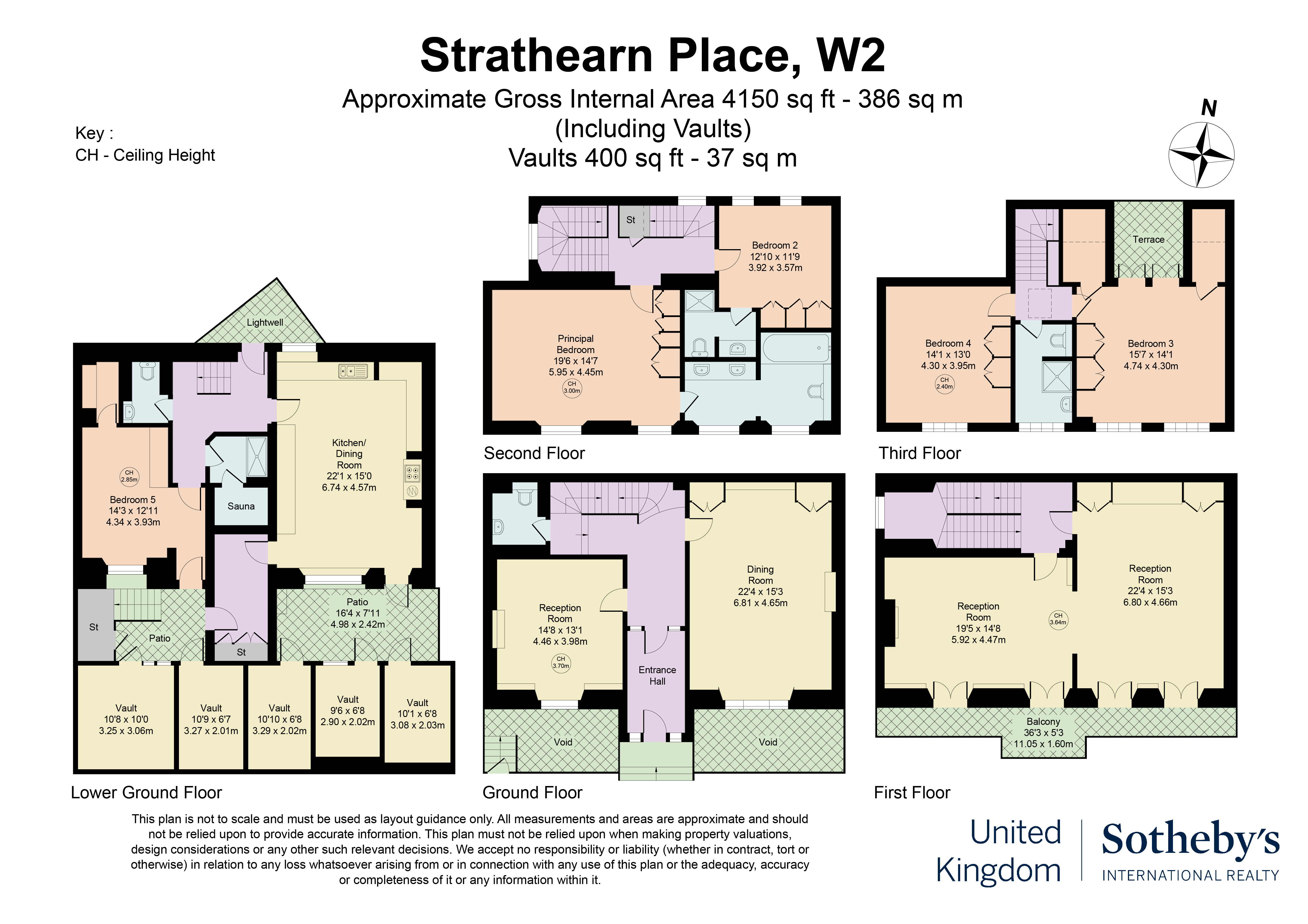 Strathearn, Strathearn Place, London floorplan