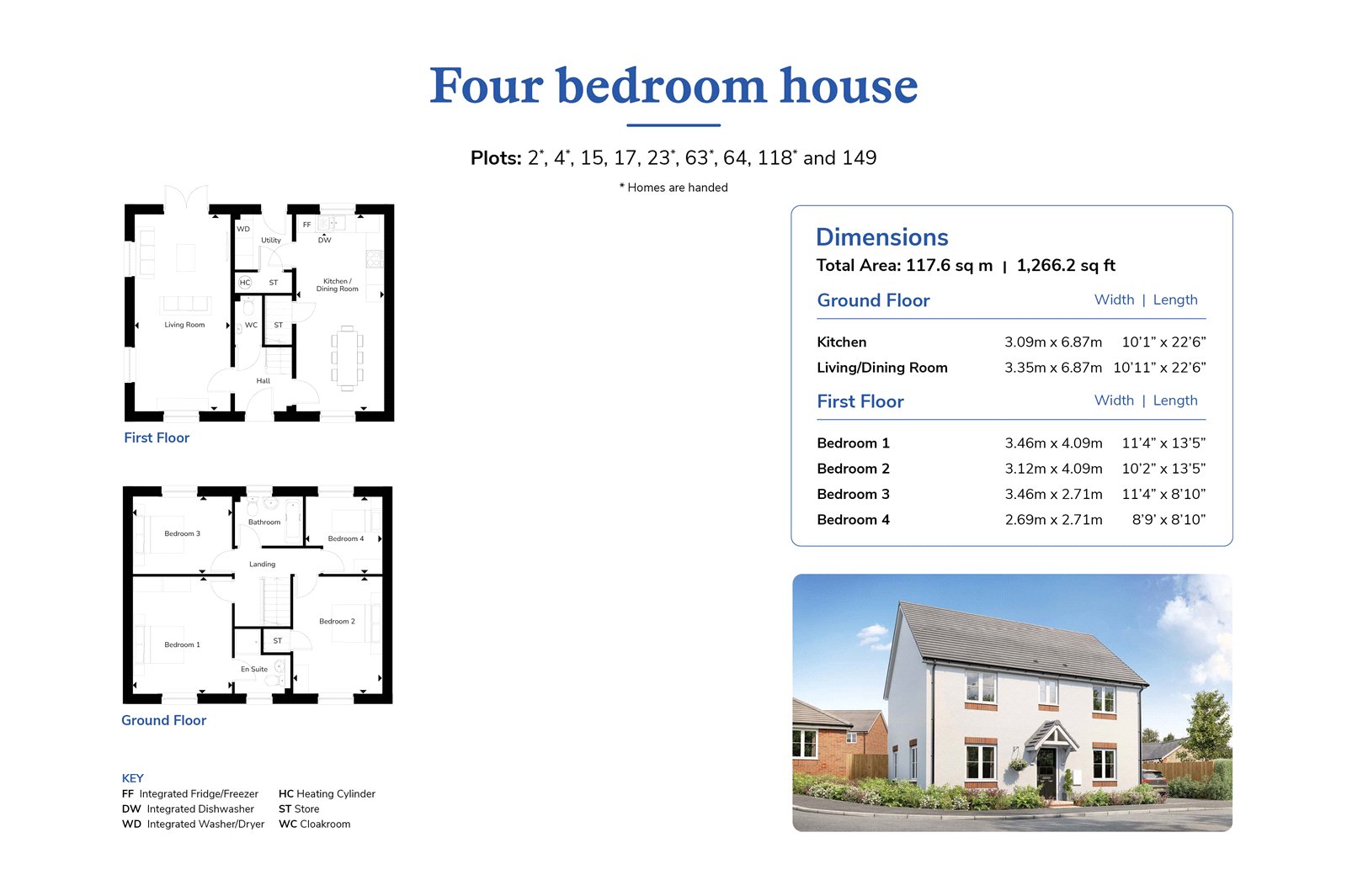 Plot 4 Benson Grange,, Plot 4 Benson Grange, Witheridge floorplan