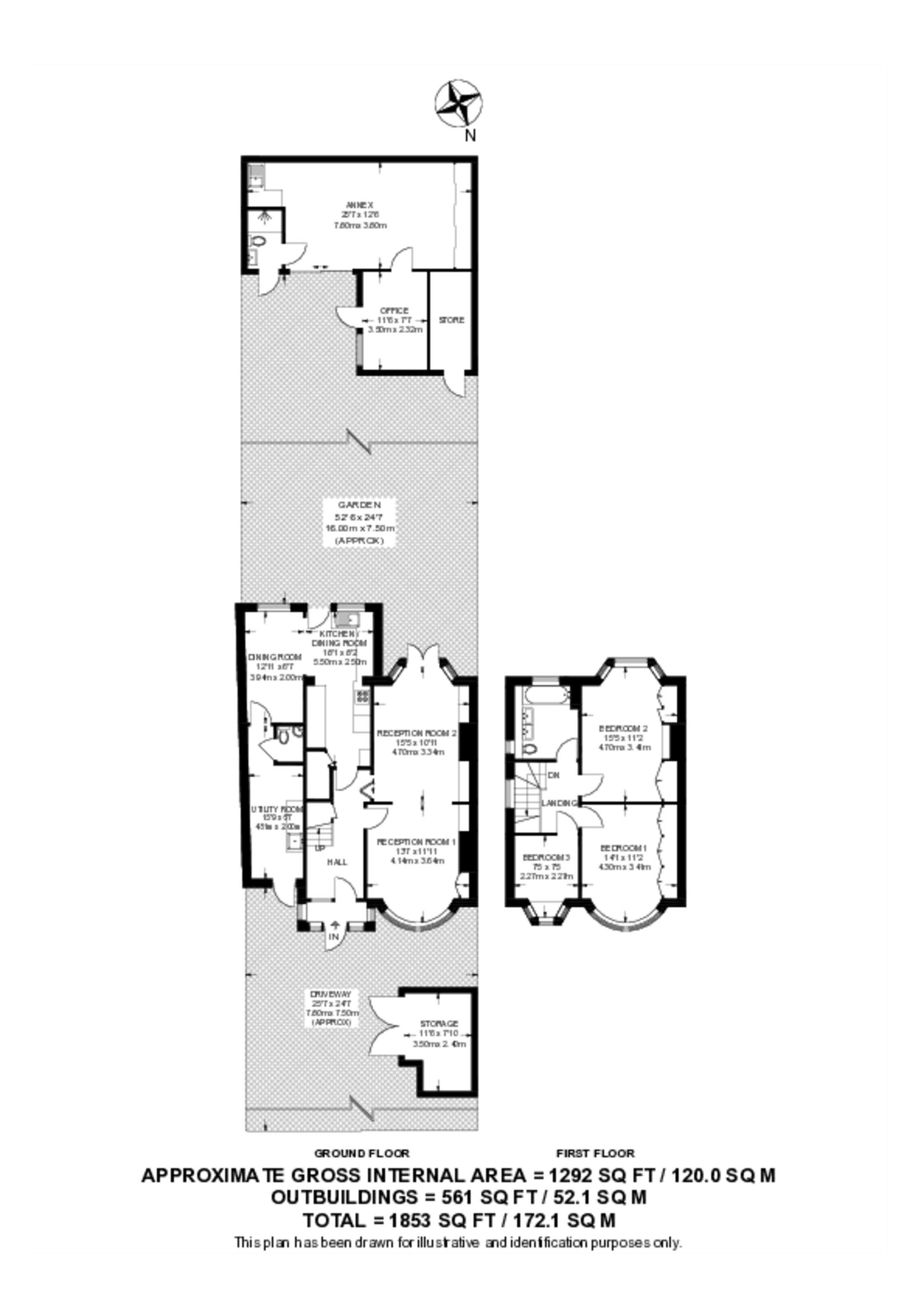 Great North Way, Hendon floorplan