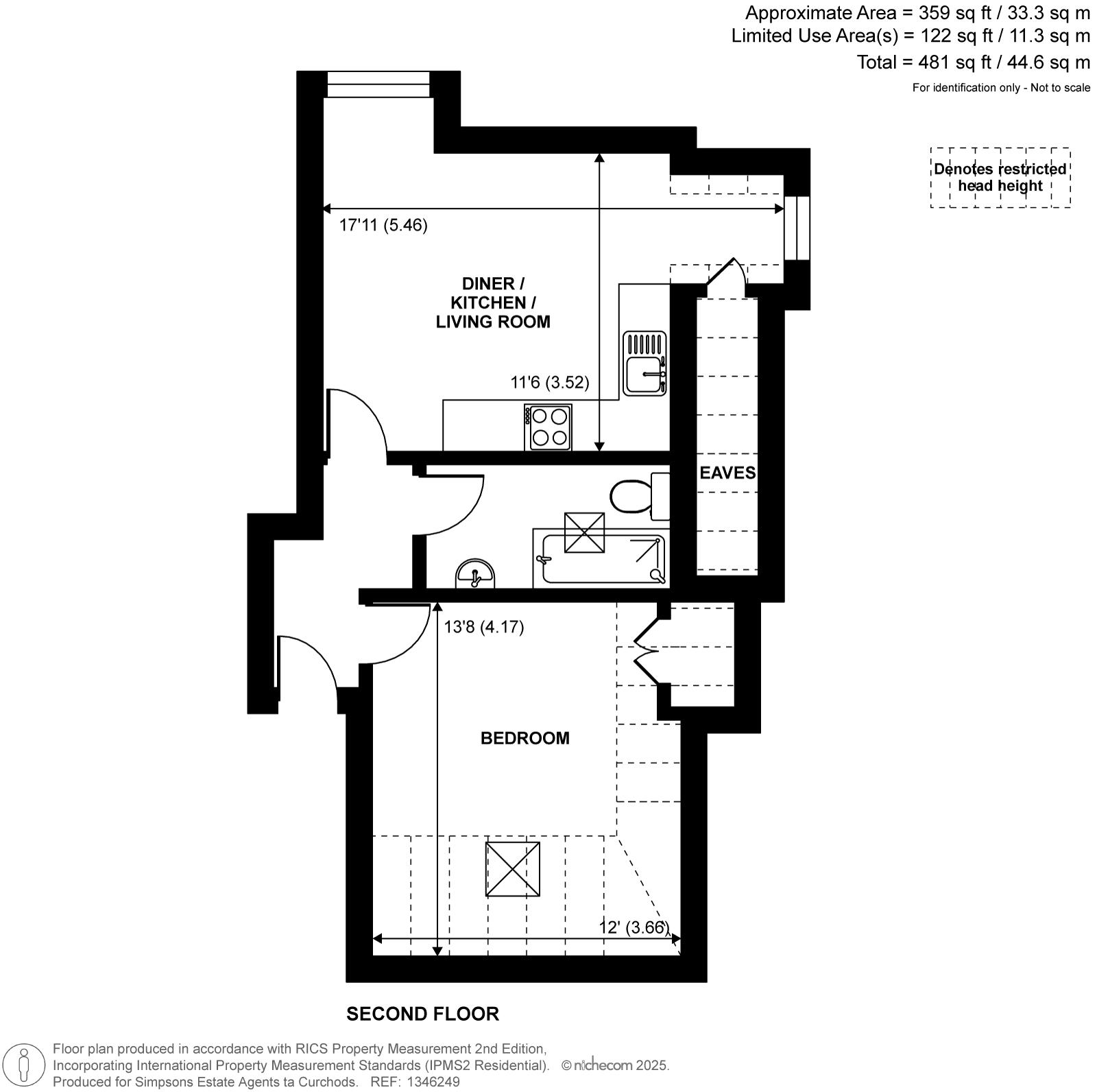 12, Village Gate, Shepperton floorplan