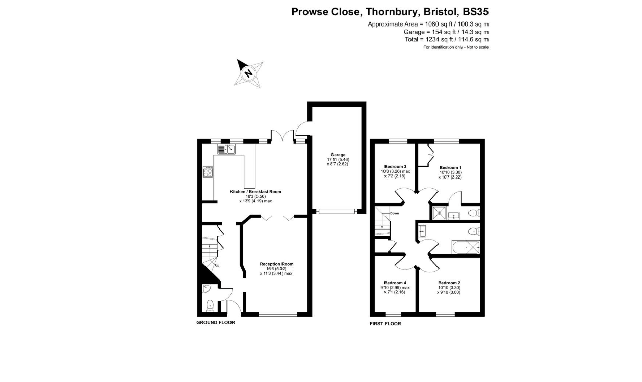 5, Prowse Close, Bristol floorplan