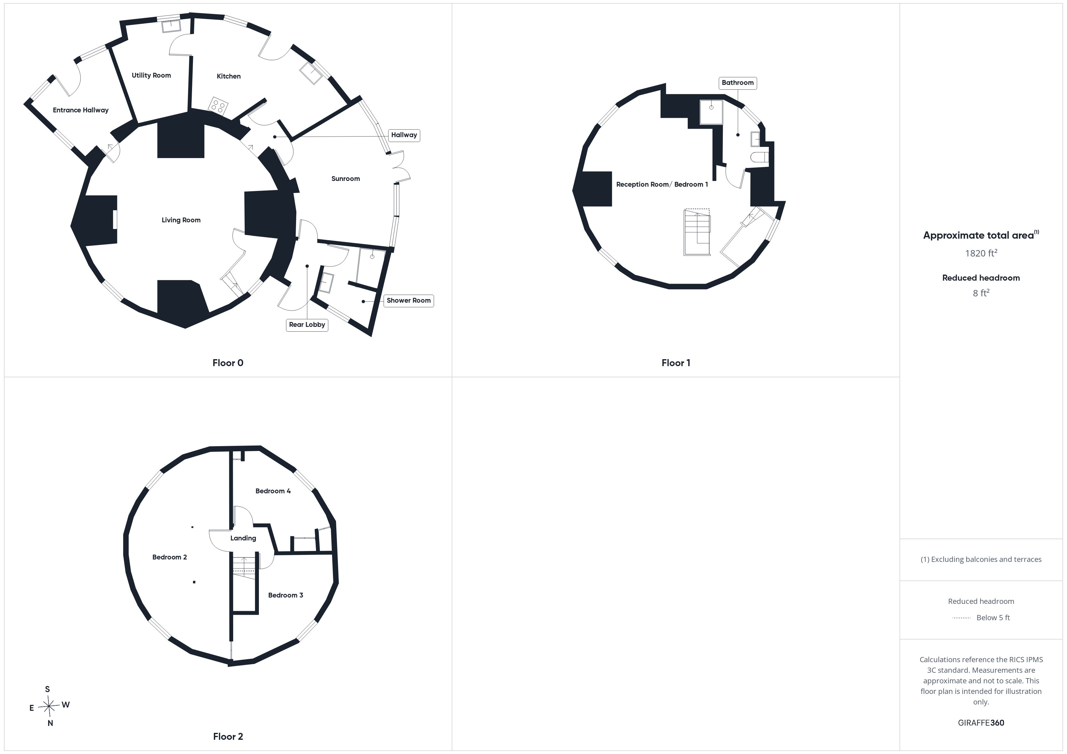 The Round House, Ixworth Road, Bury St. Edmunds floorplan