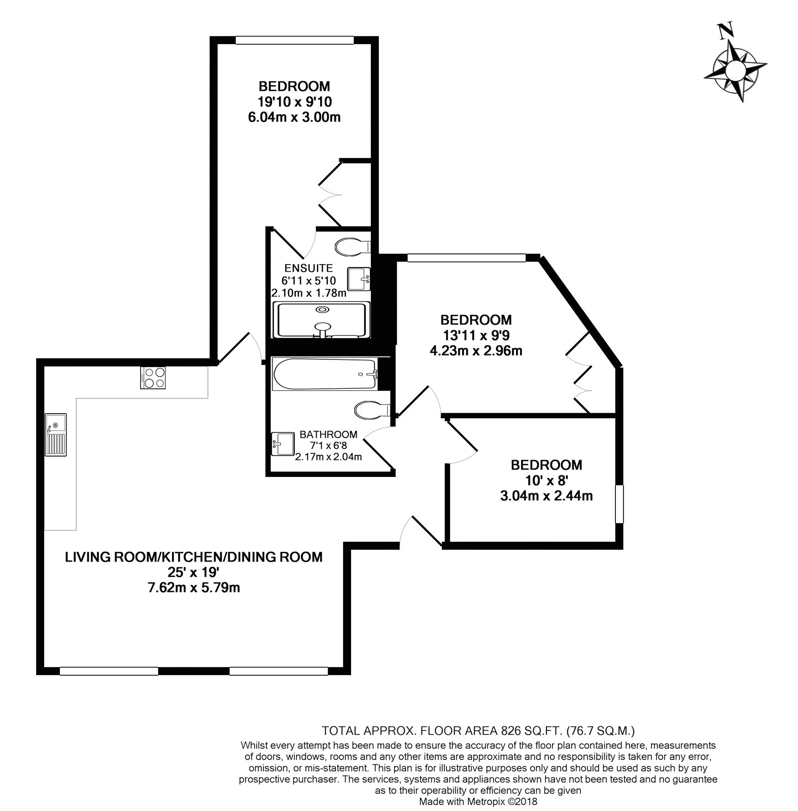 3 Bedrooms Flat to rent in Maygrove Road, West Hampstead NW6