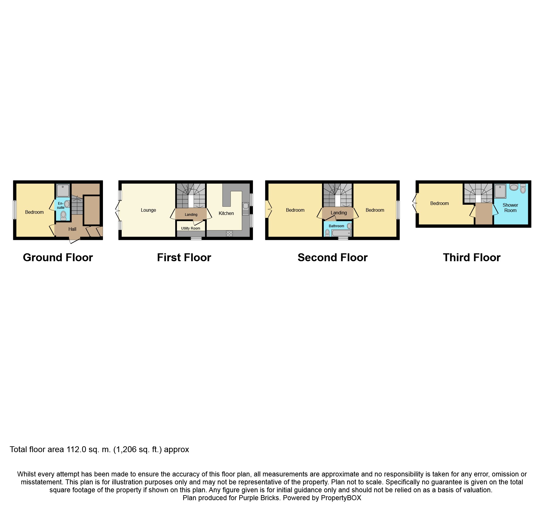 4 Bedrooms Town house for sale in Brighton Road, Lancing BN15