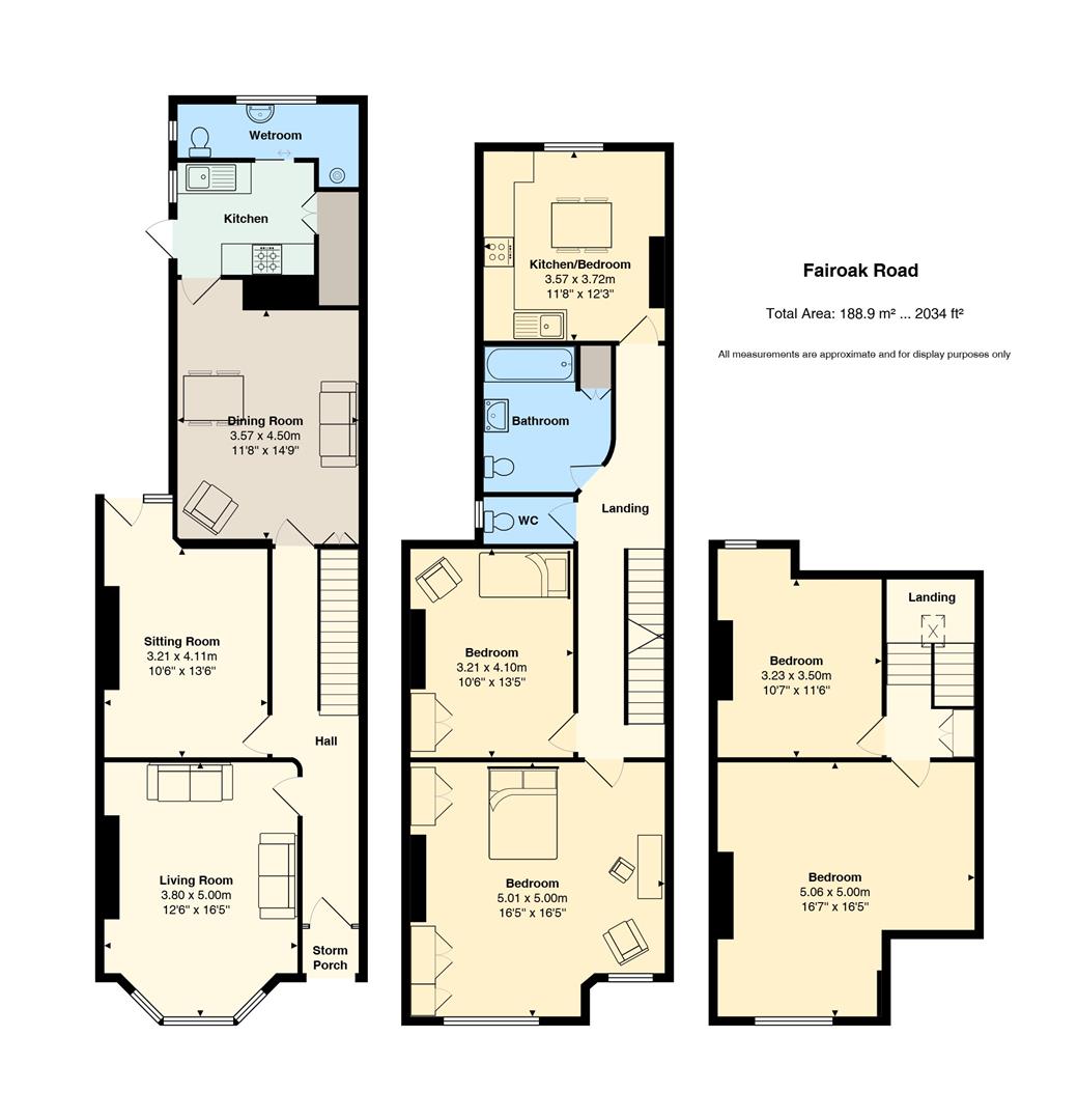 17, Fairoak Road, Cardiff floorplan