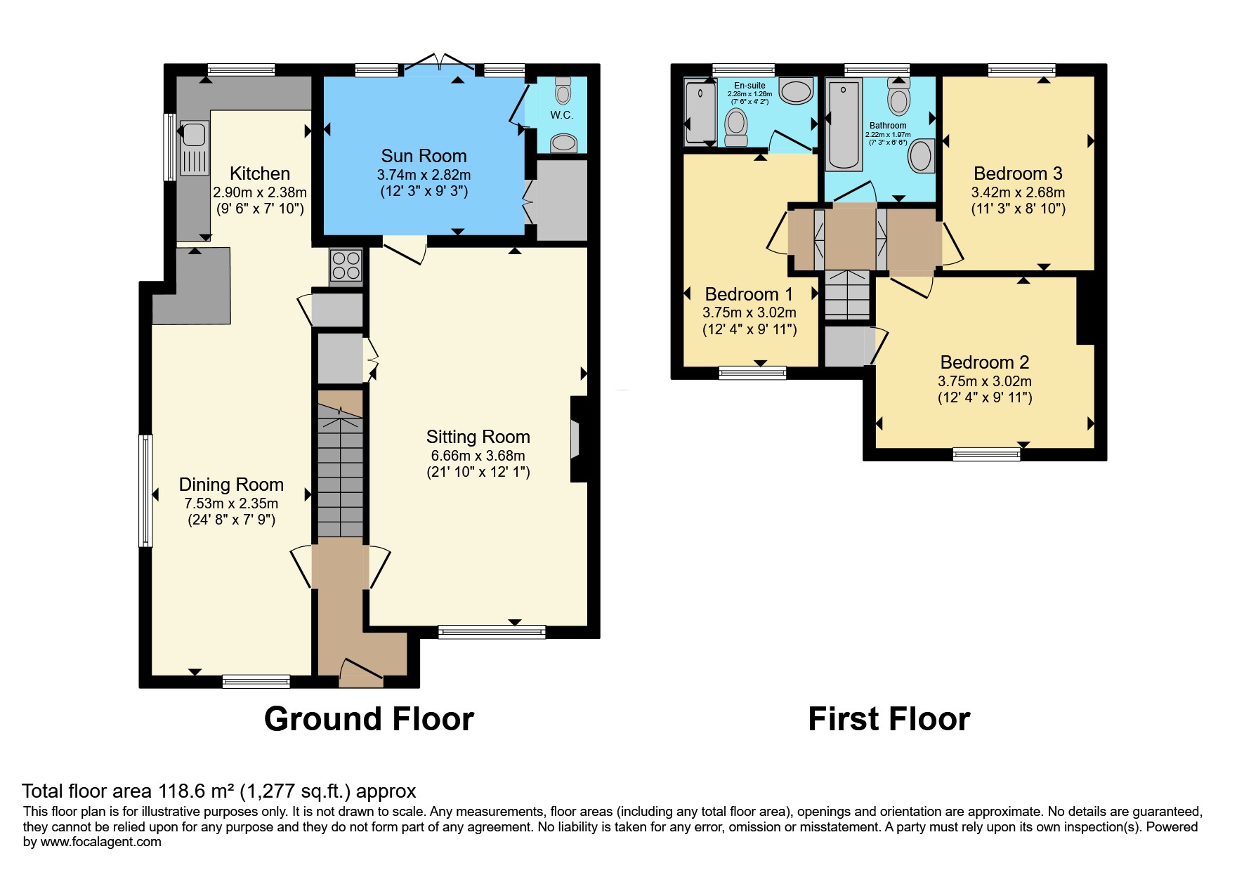 110, Nottingham Road, Nottingham floorplan