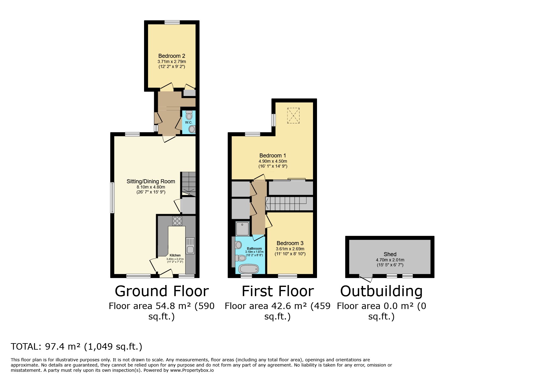 7, Cedar Close, Winchester floorplan