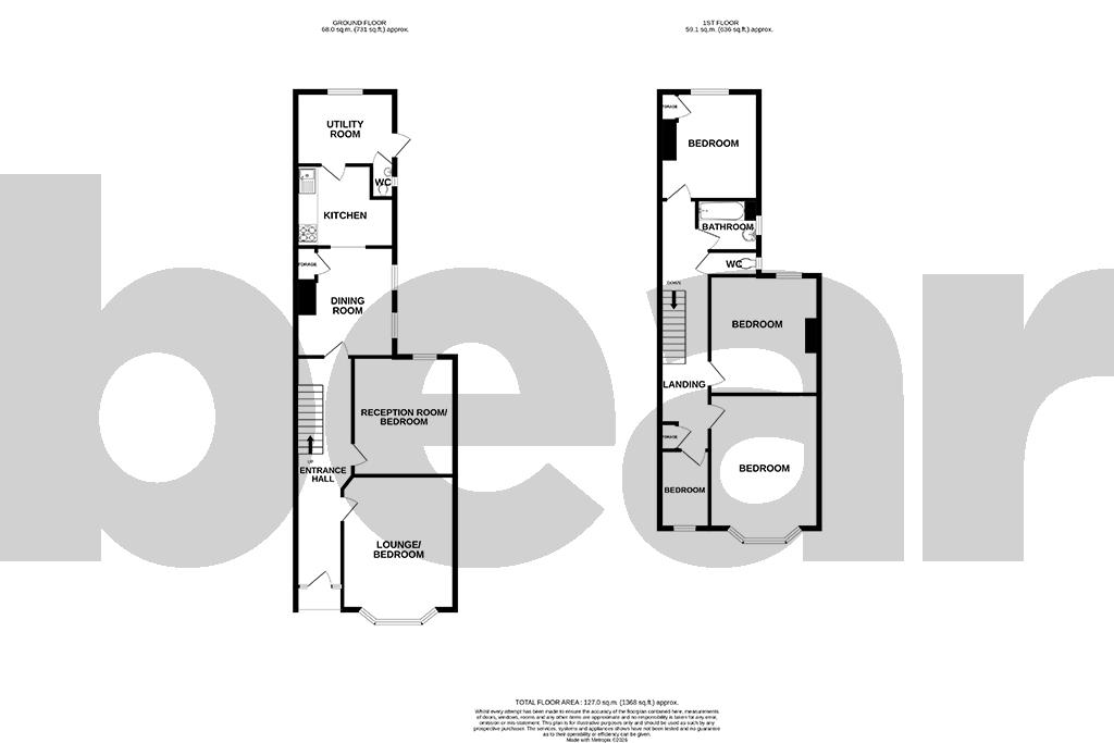 27, Ramuz Drive, Westcliff-on-Sea floorplan