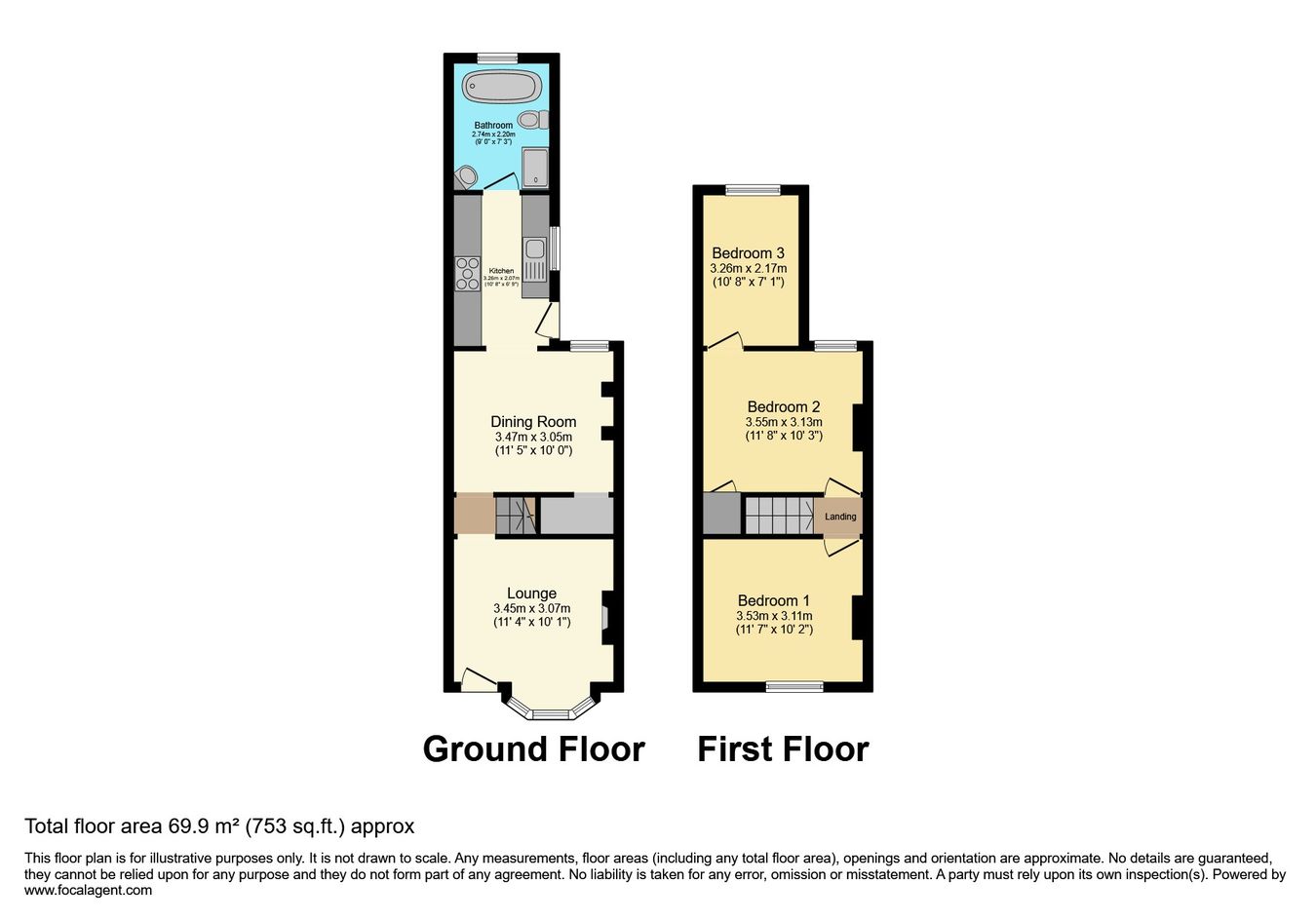 9, King Edward Street, Whitstable floorplan
