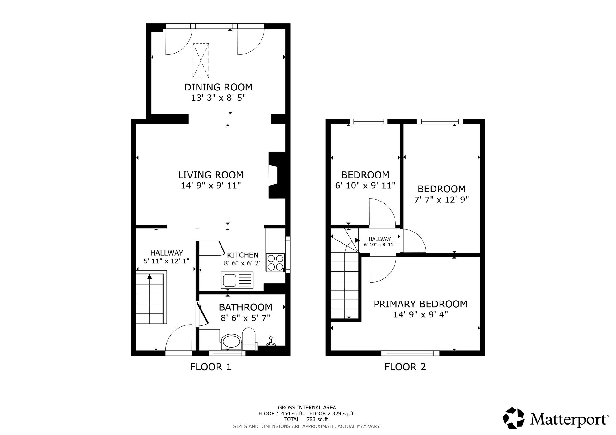 45 Orchard Close, Woodbridge floorplan