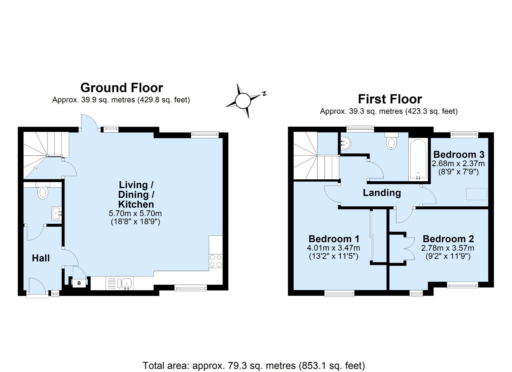 1F Little Wood, Sevenoaks floorplan