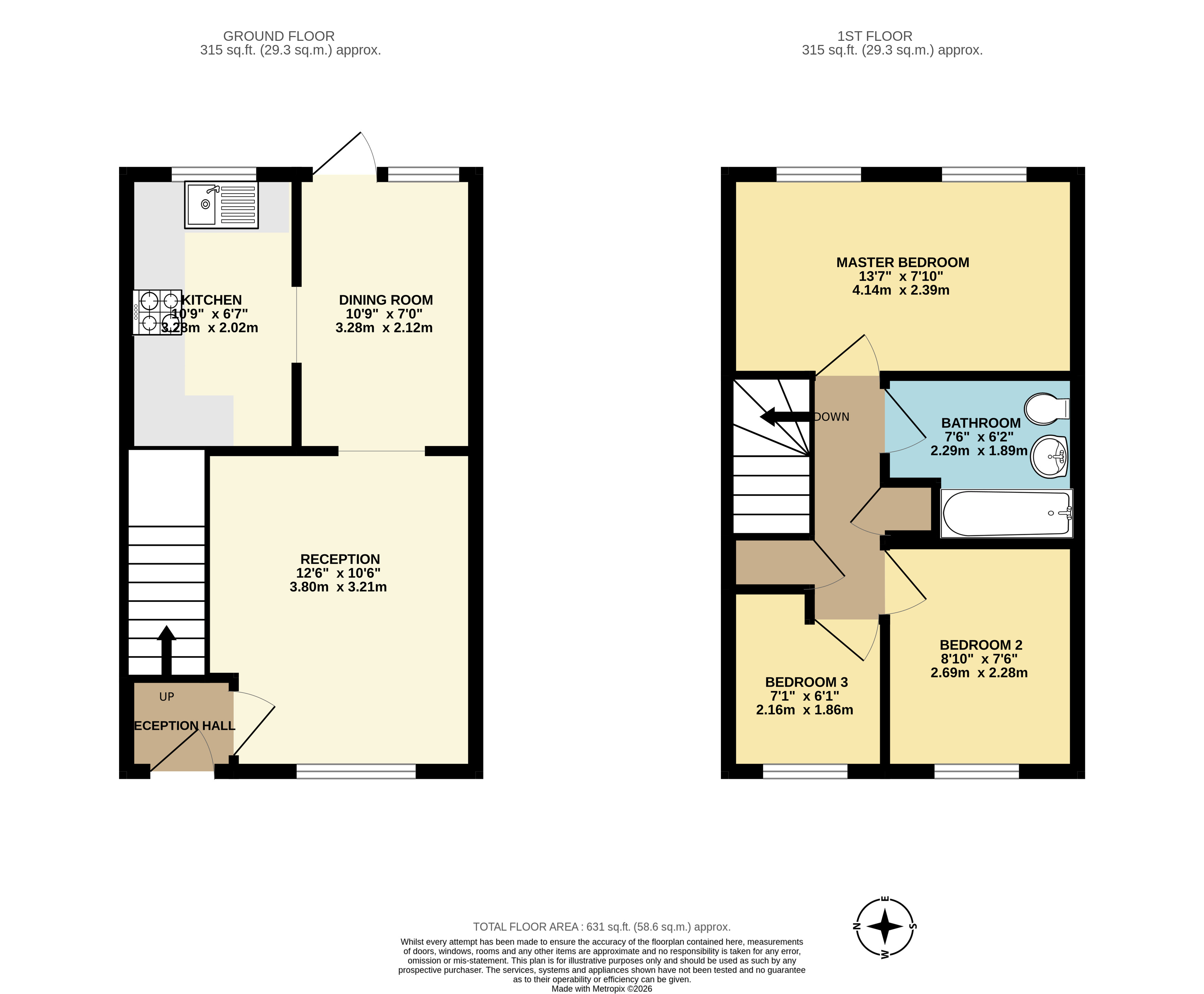 10, Fontwell Close, Bedford floorplan