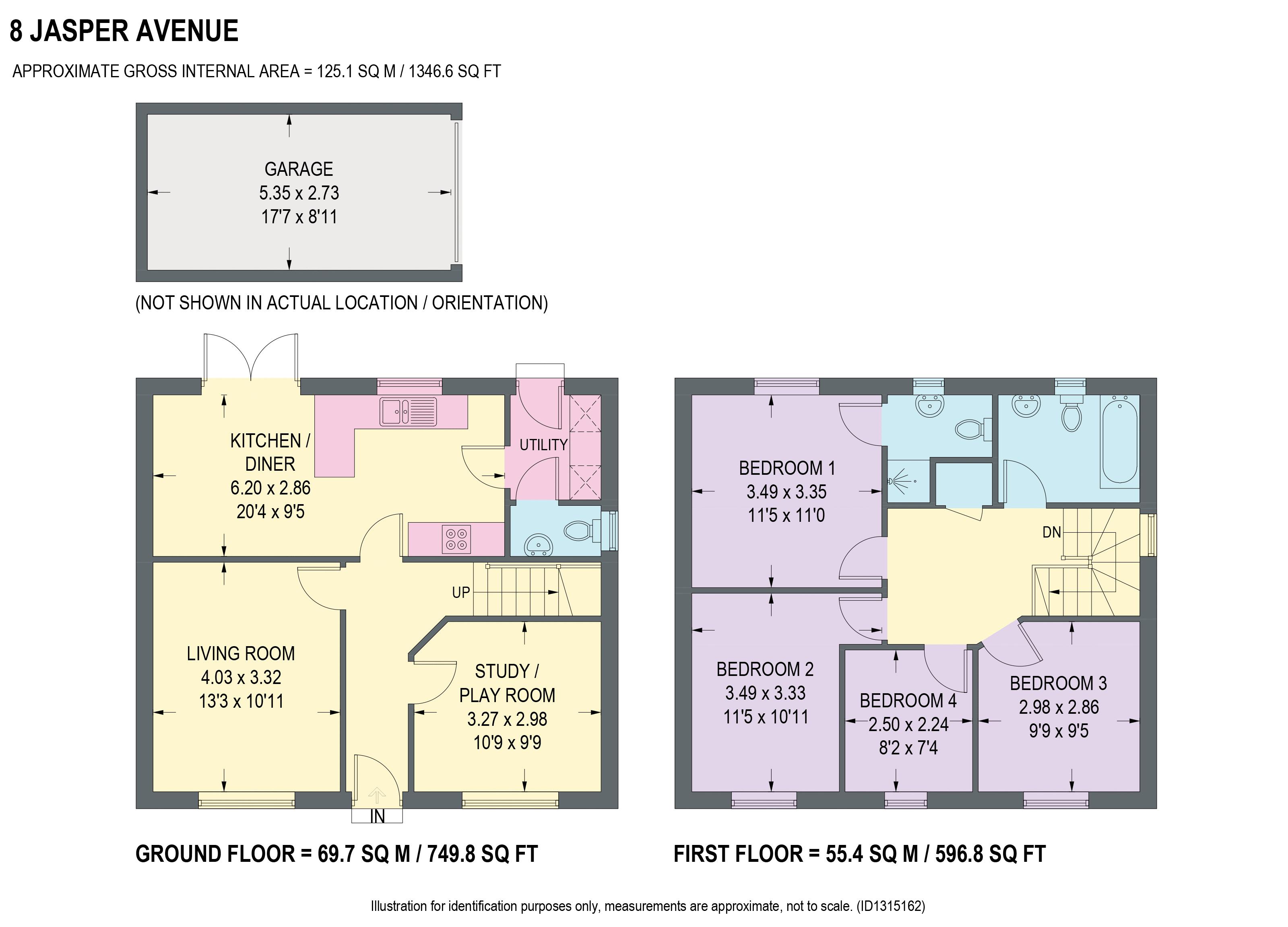 8, Jasper Avenue, Chesterfield floorplan