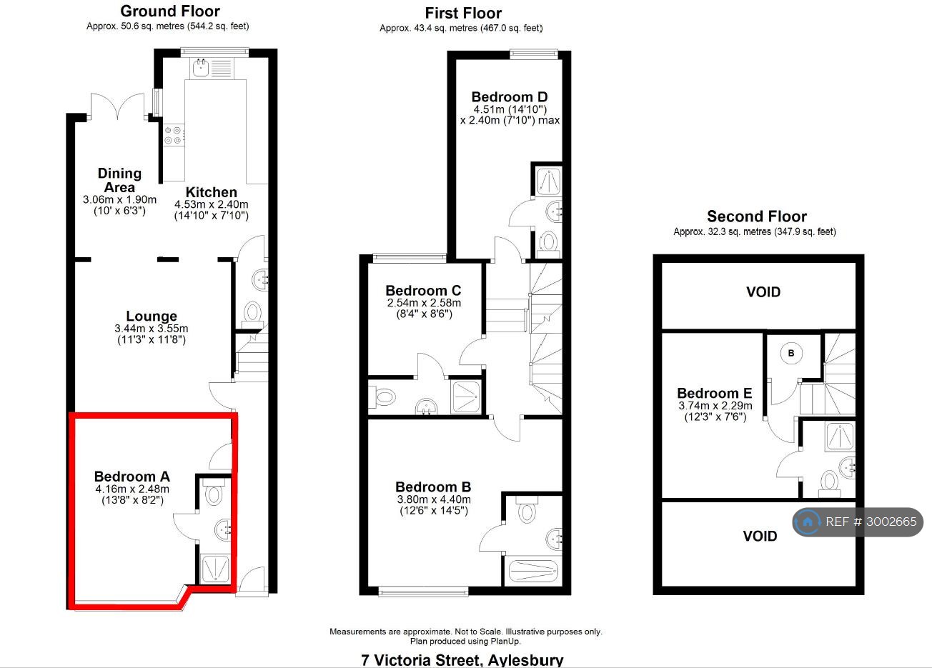 Victoria Street, Aylesbury floorplan