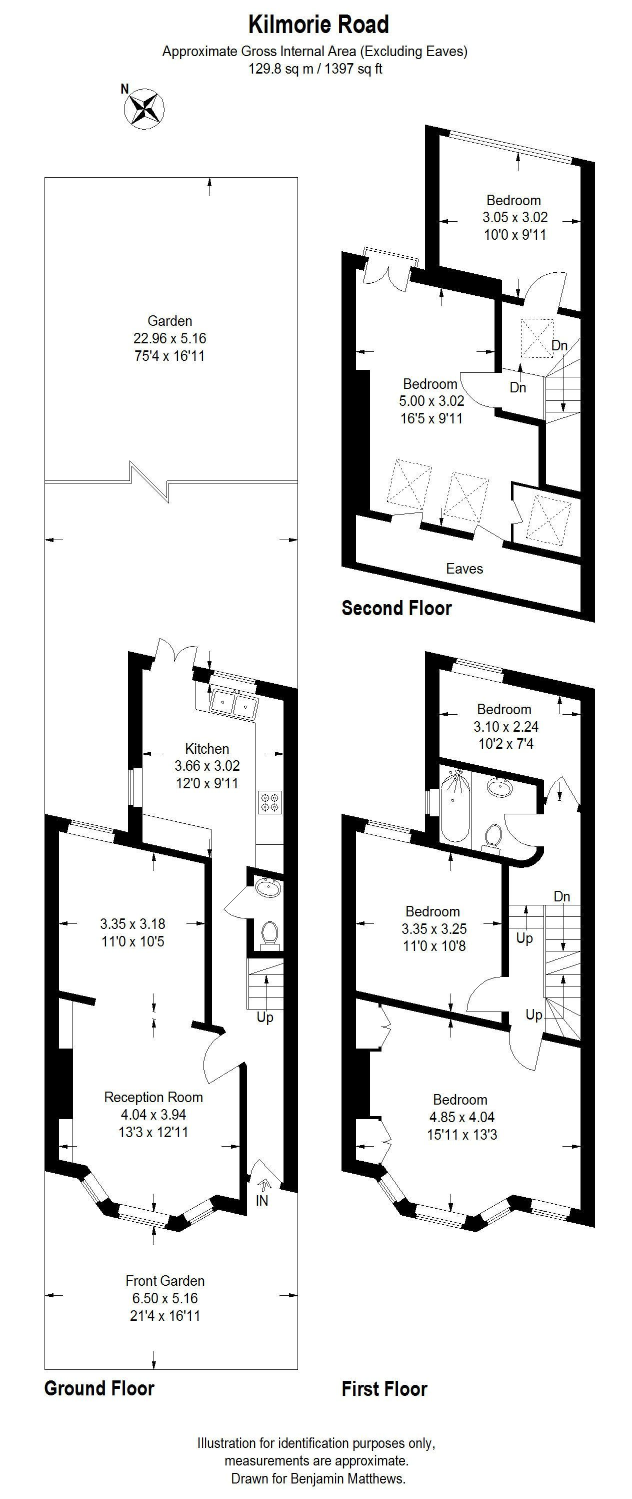 113, Kilmorie Road, London floorplan