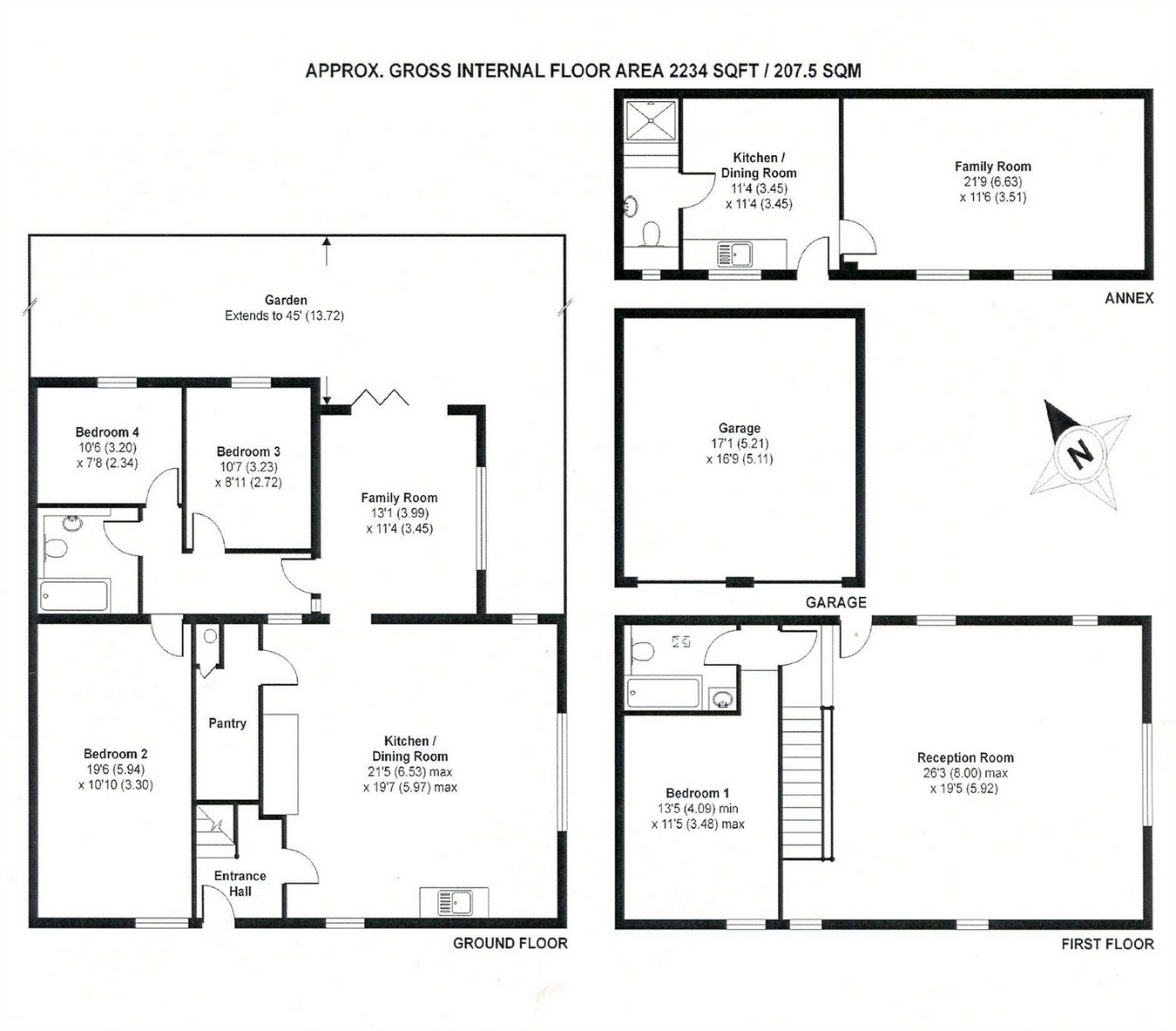 4 Bedrooms Barn conversion for sale in Church Lane, Ongar, Essex CM5