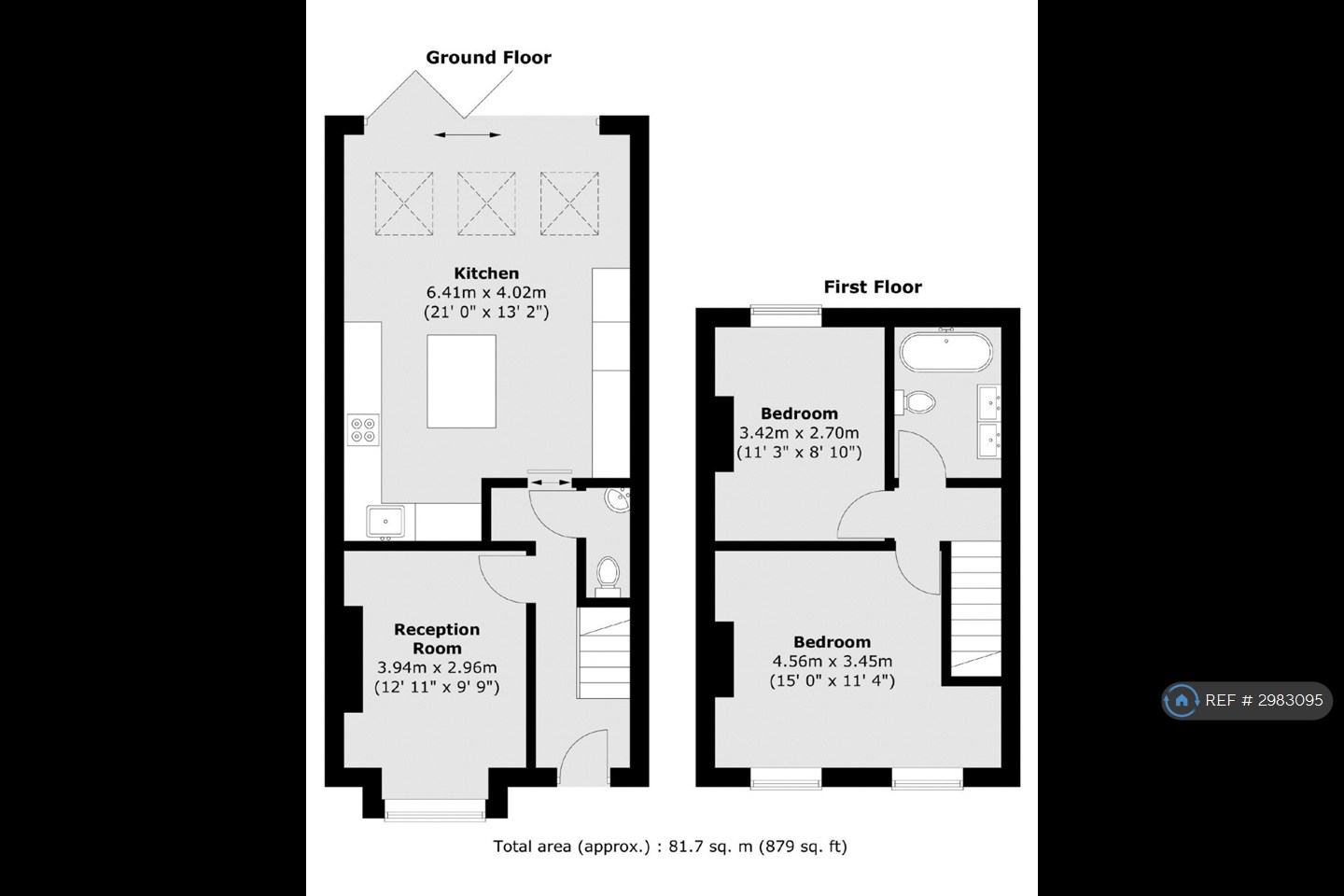 Meadow Road, London floorplan