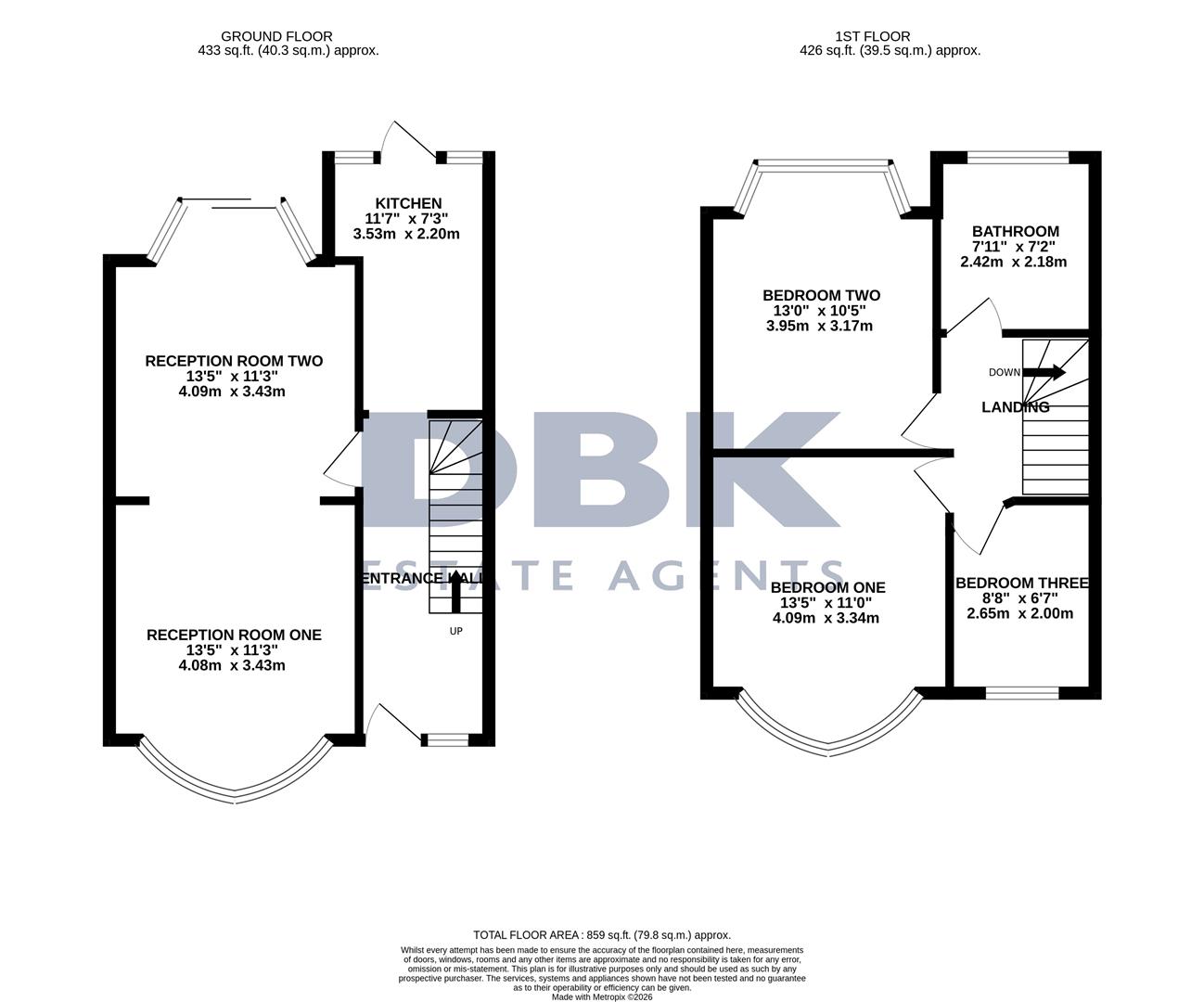 9, Central Avenue, Hounslow floorplan